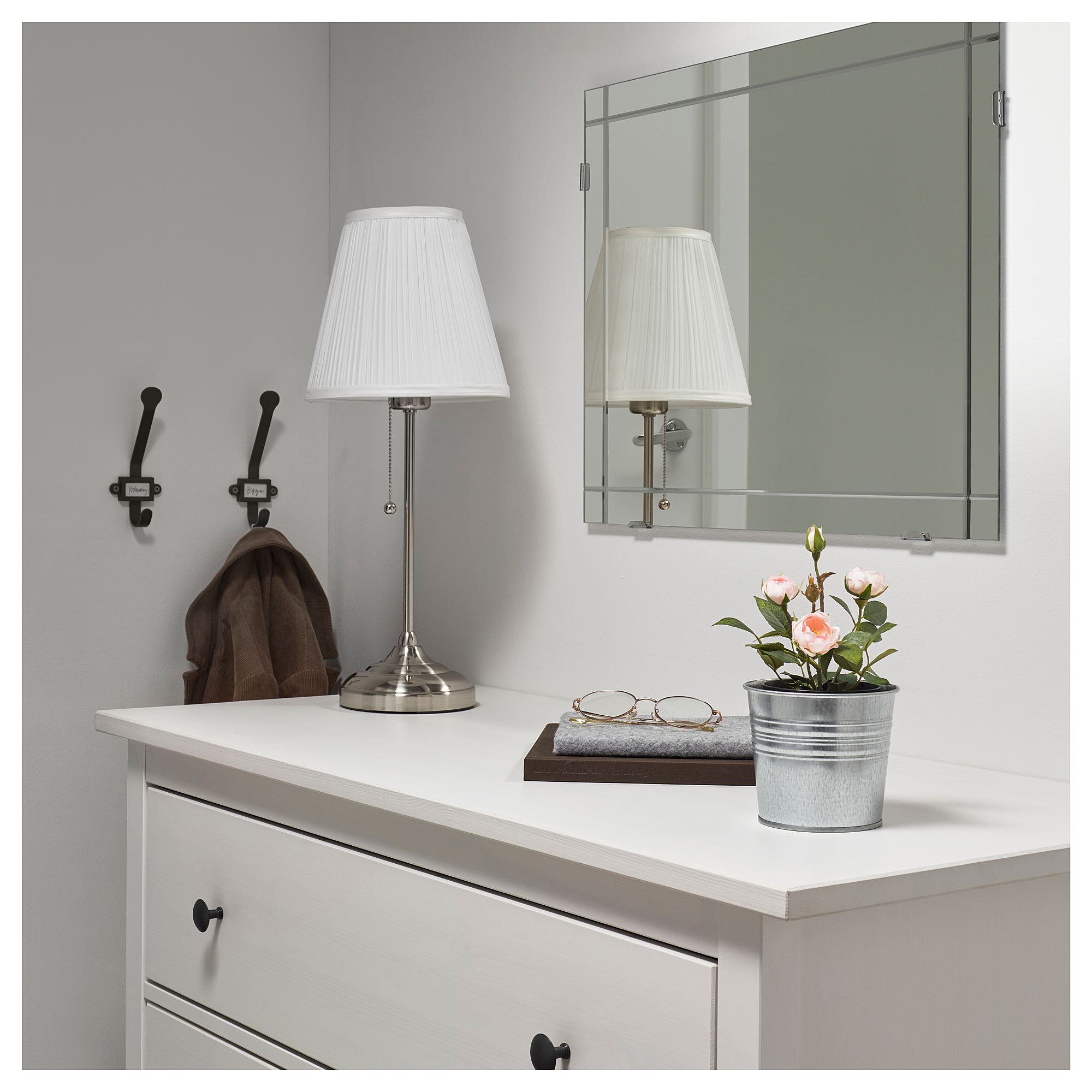 FEJKA IKEA Искусственное растение в горшке, роза/розовый, 9 см