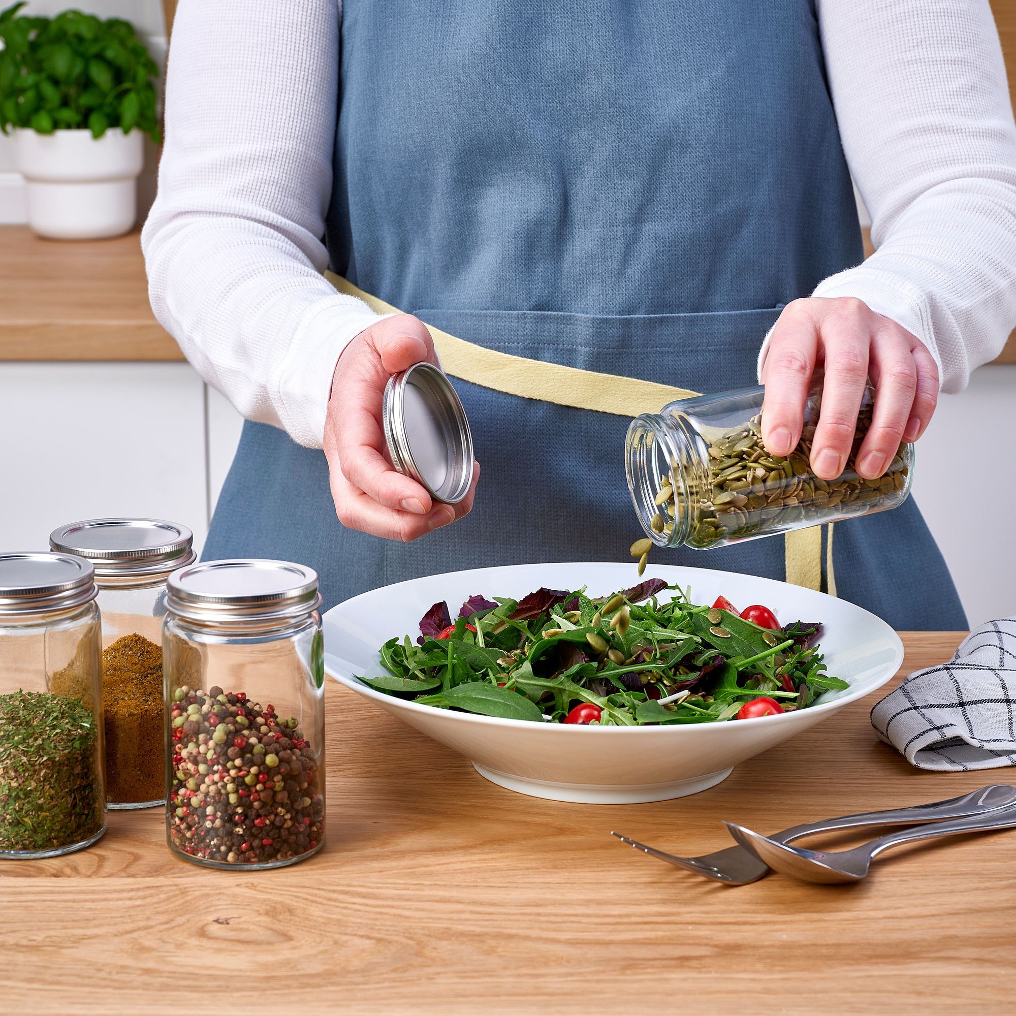 CITRONHAJ IKEA Банка для специй , 350 мл, 4 шт