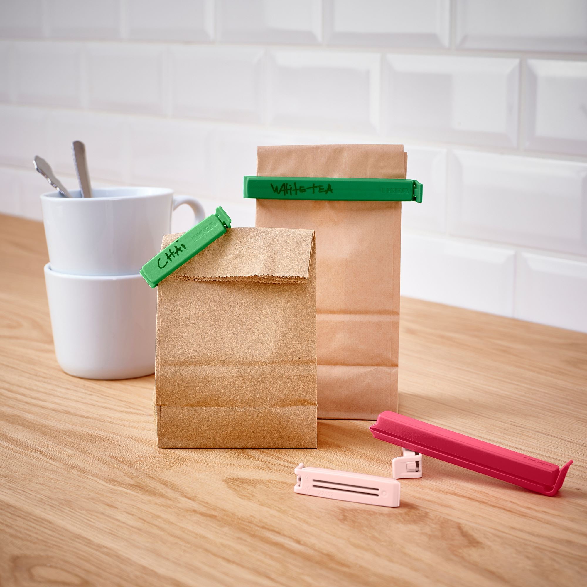 BEVARA IKEA Зажим для пакетов, 26 штук, разные цвета