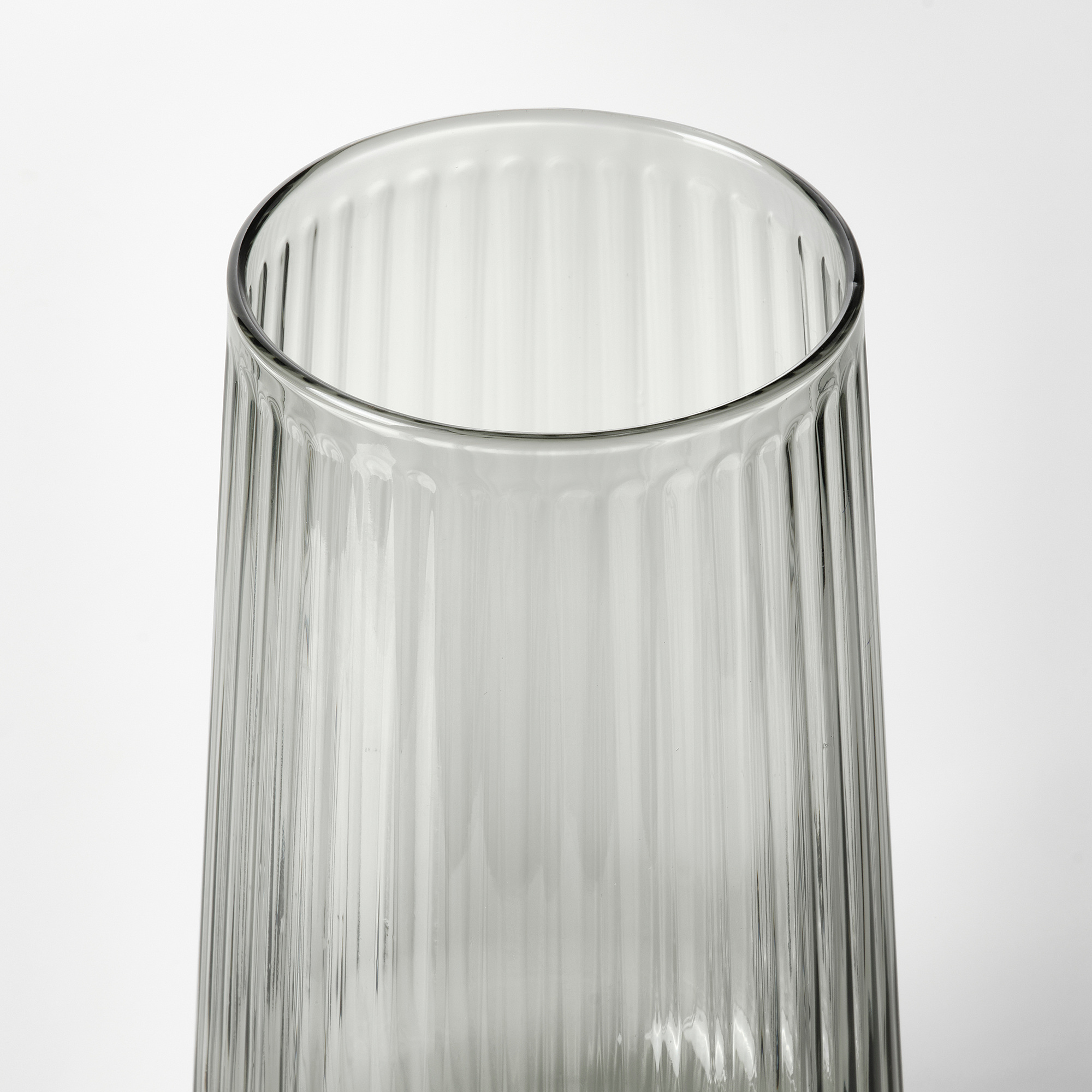 GRADVIS IKEA Ваза, серый,  19 см