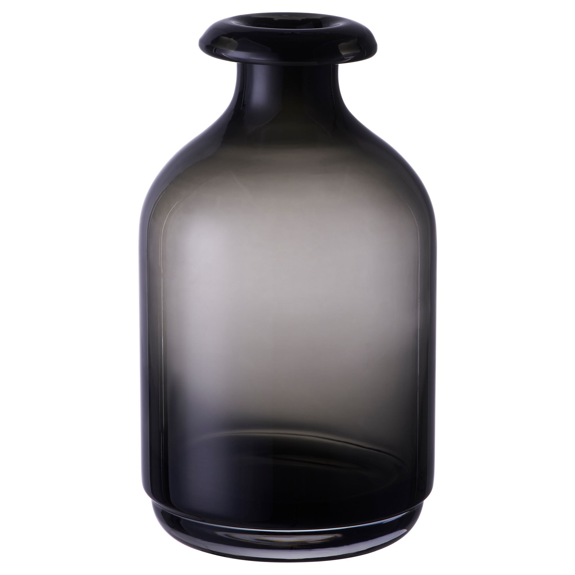 ATGANG IKEA Ваза, серый, 18 см