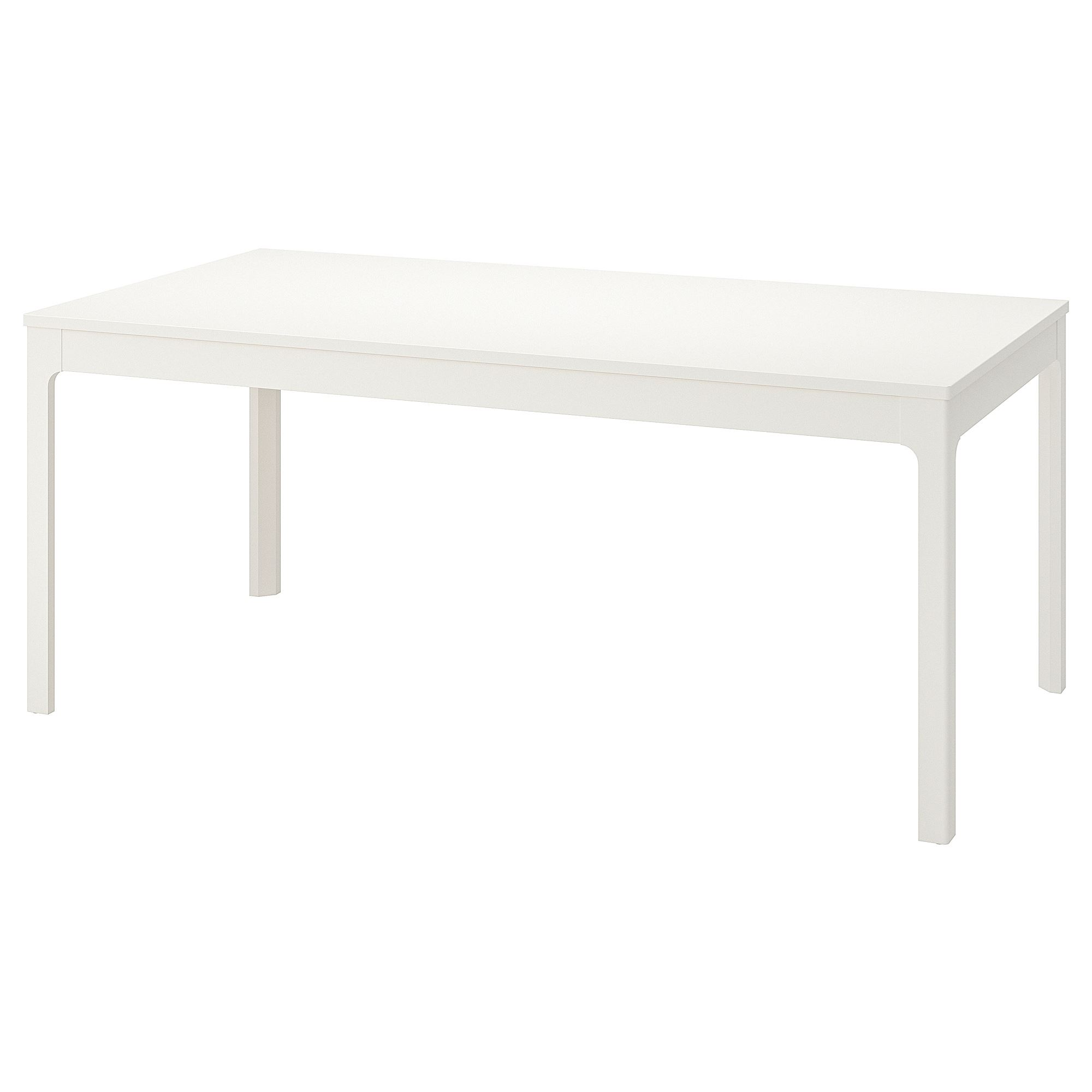 EKEDALEN IKEA Раздвижной стол, белый, 180/240x90 см