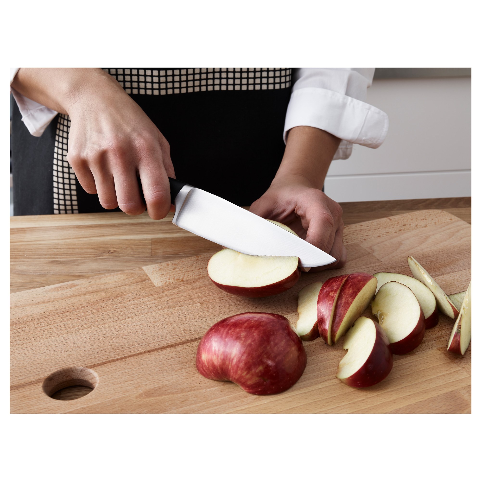 VORDA IKEA Нож универсальный, 14 см, нержавеющая сталь/черный