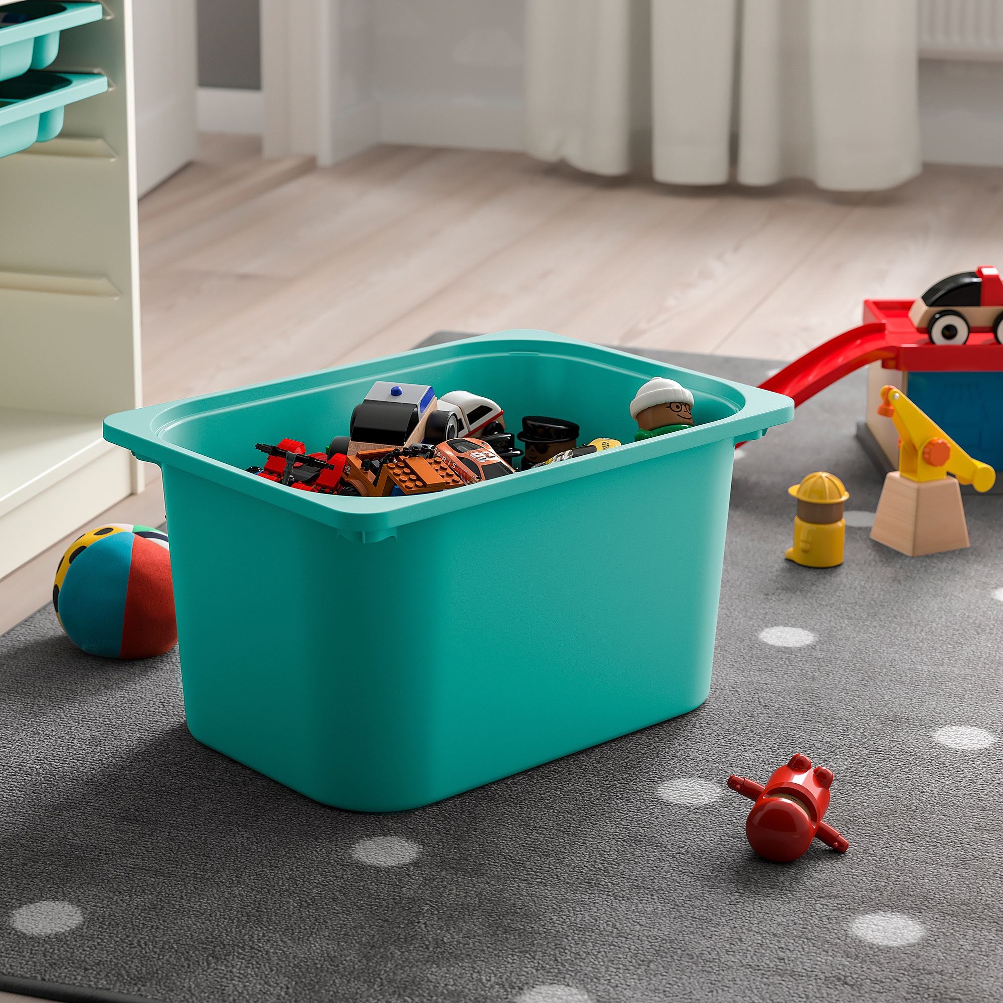 TROFAST IKEA Контейнер, бирюзовый 42x30x23 см