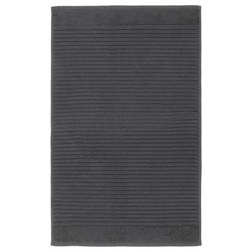 ALSTERN IKEA Коврик для ванной, темно-серый, 50x80 см