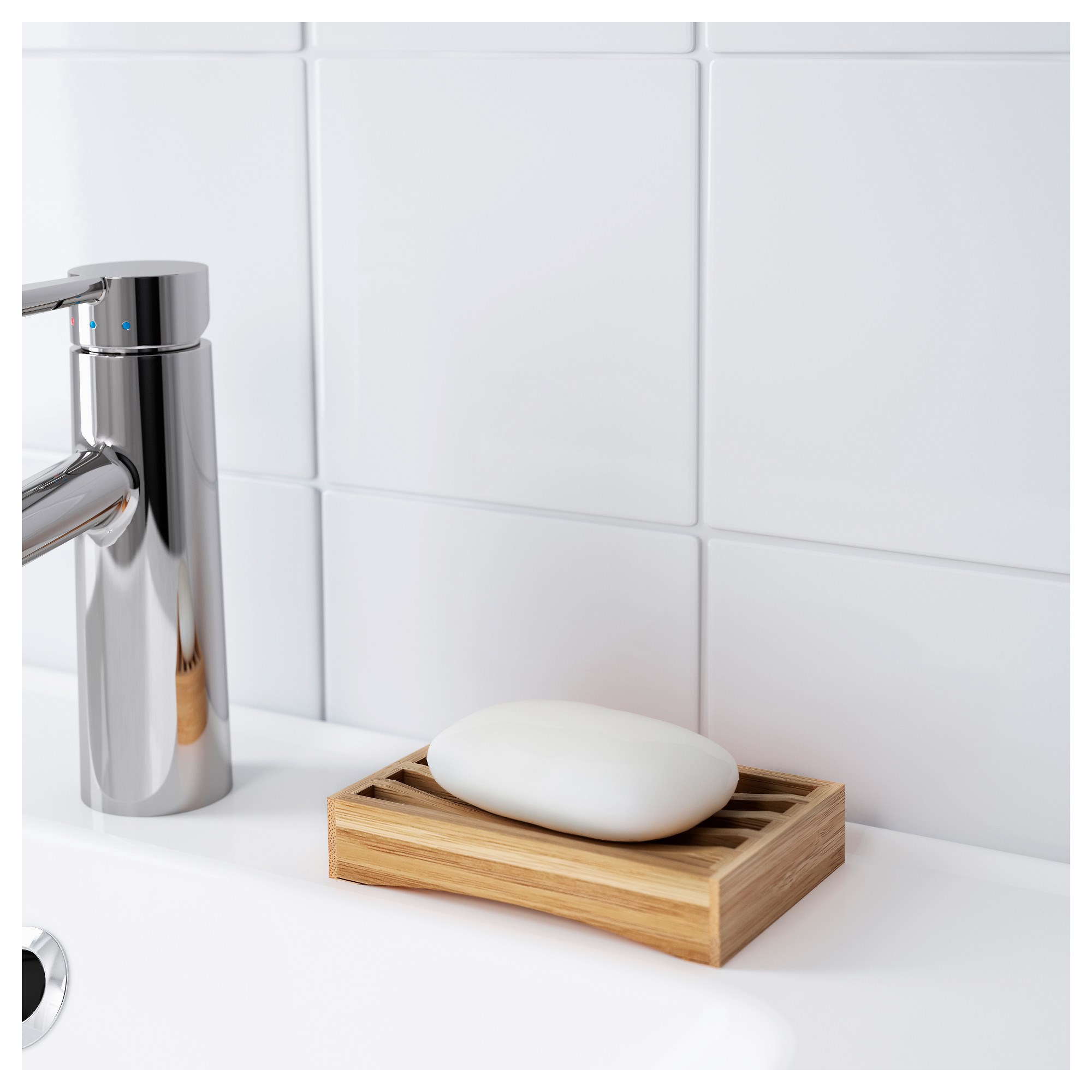 DRAGAN IKEA ДРАГАН Мыльница, бамбук