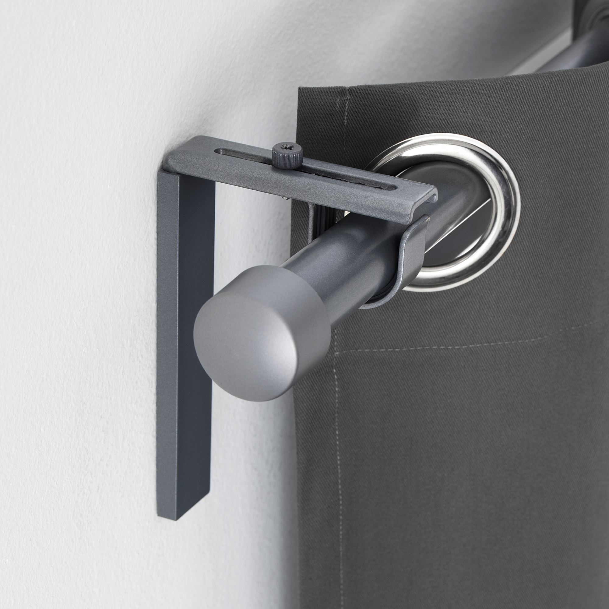 BETYDLIG IKEA Настенное/потолочное крепление, серебристый