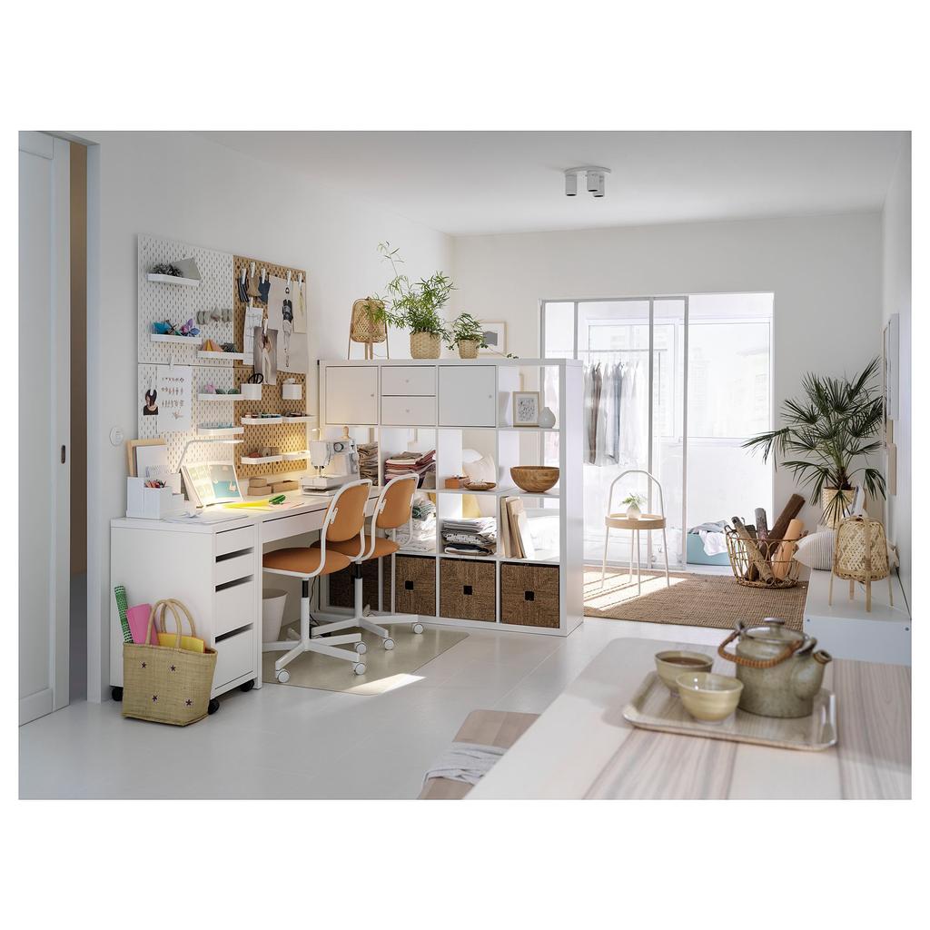 MICKE IKEA МИККЕ Письменный стол, белый, 142x50 см