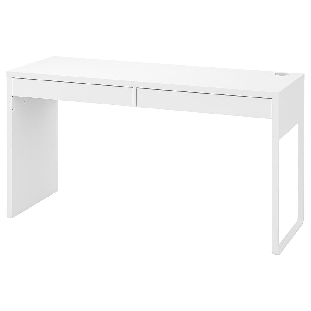 MICKE IKEA МИККЕ Письменный стол, белый, 142x50 см