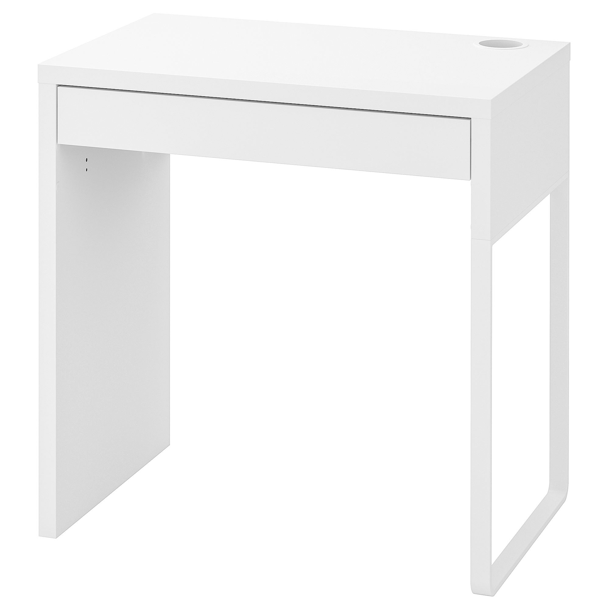MICKE IKEA МИККЕ Письменный стол, белый 73x50 см