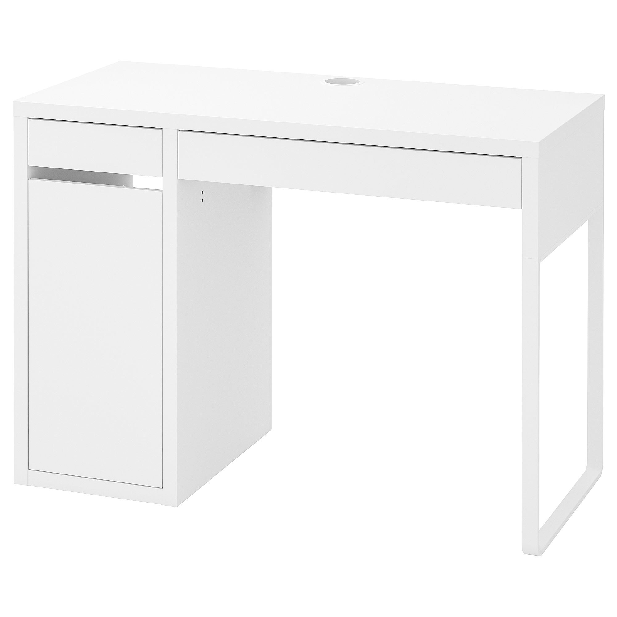 MICKE IKEA Письменный стол, белый 105x50 см