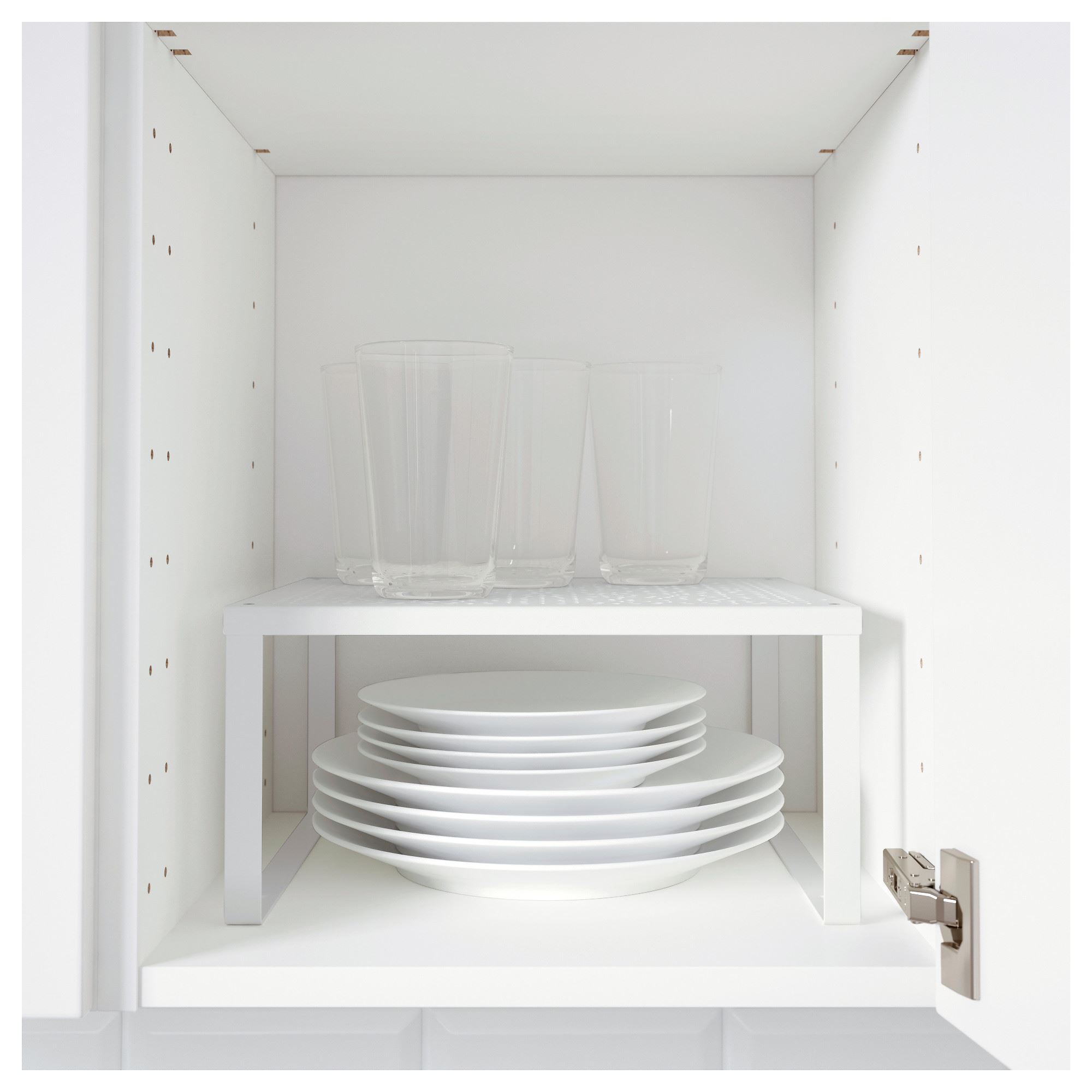 VARIERA IKEA Вставка в полку, белый, 32x28x16 см