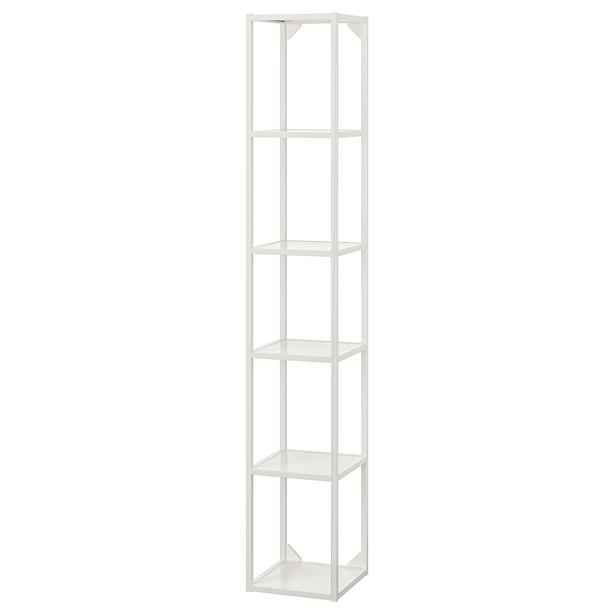 ENHET IKEA Высокий каркас с полками, белый 30x30x180 см