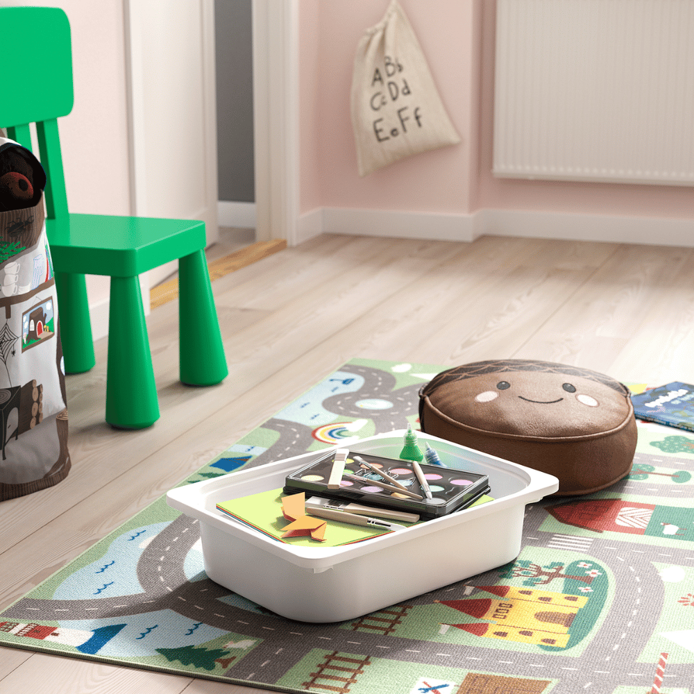 TROFAST IKEA Контейнер, белый 42x30x10 см