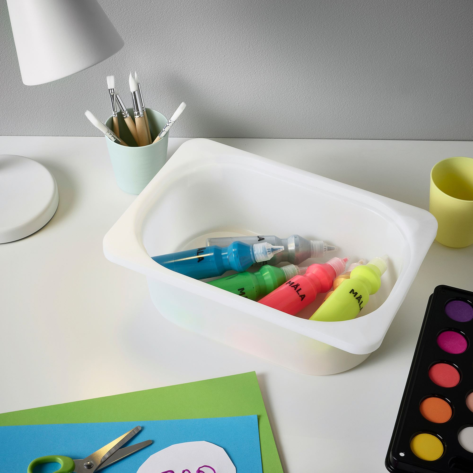 TROFAST IKEA Контейнер, белый 20x30x10 см