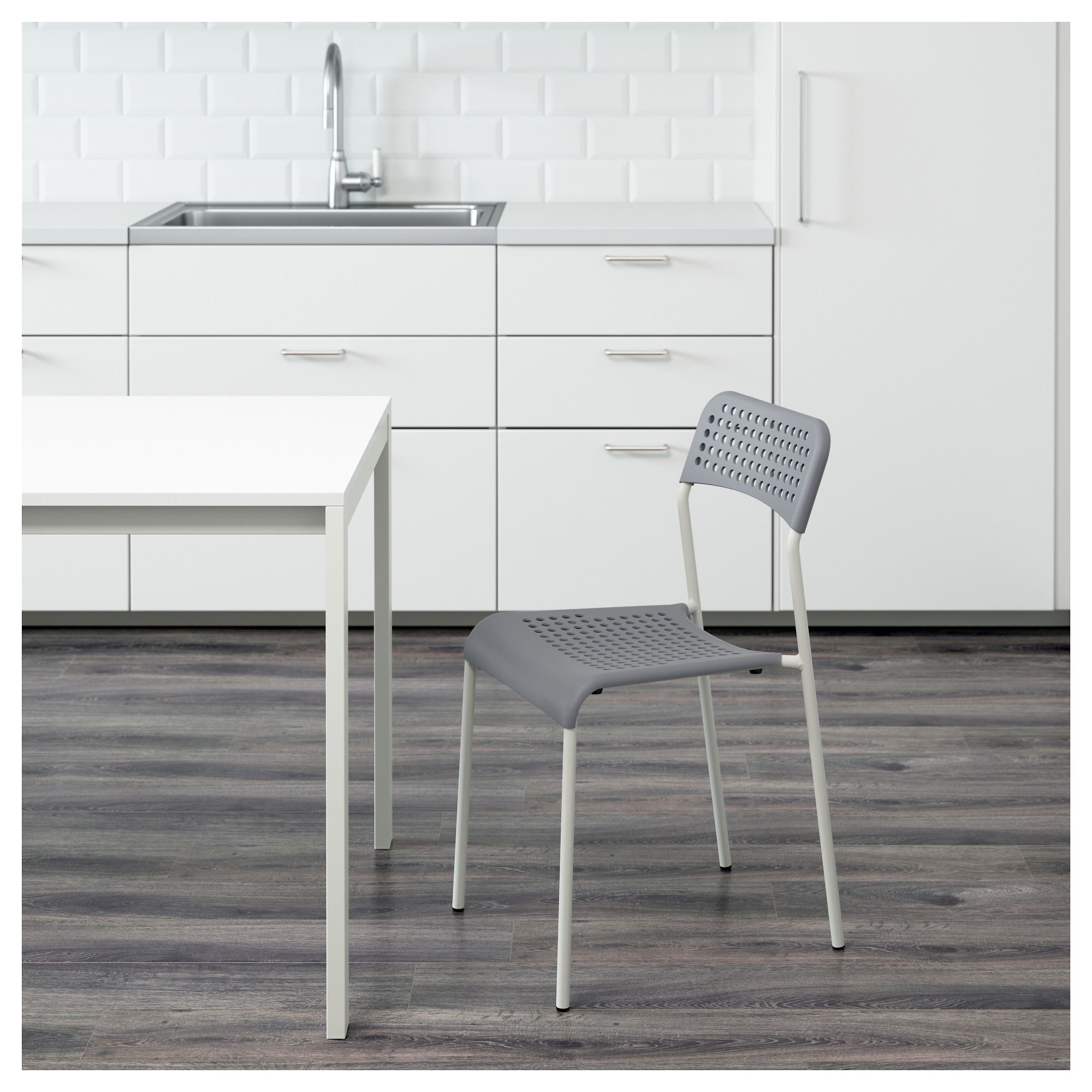 ADDE IKEA Стул, серый