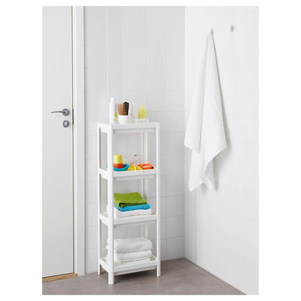 VESKEN IKEA Стеллаж, белый 36x23x100 см