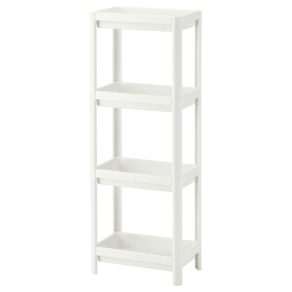 VESKEN IKEA Стеллаж, белый 36x23x100 см