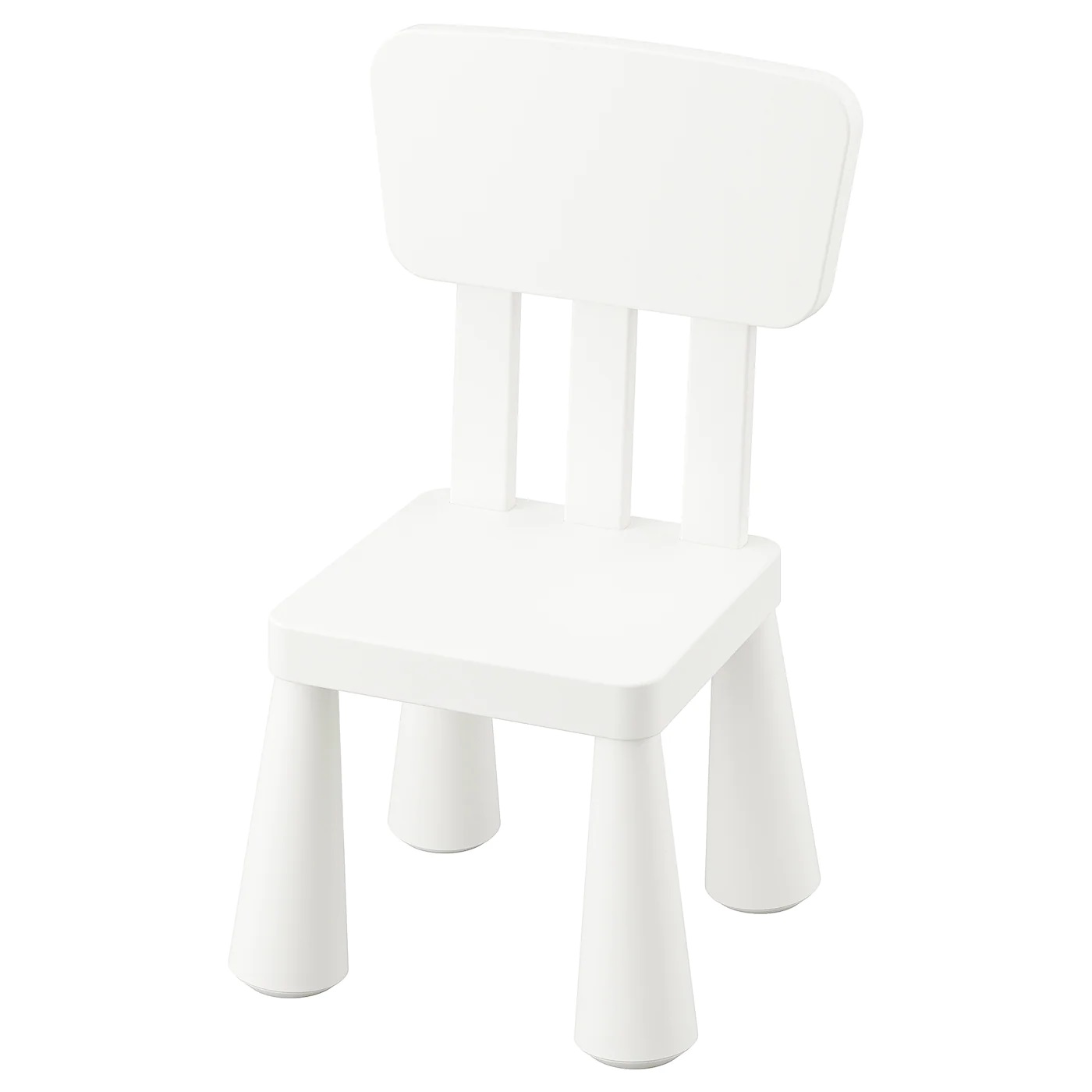MAMMUT IKEA Детский стул, д/дома/улицы/белый