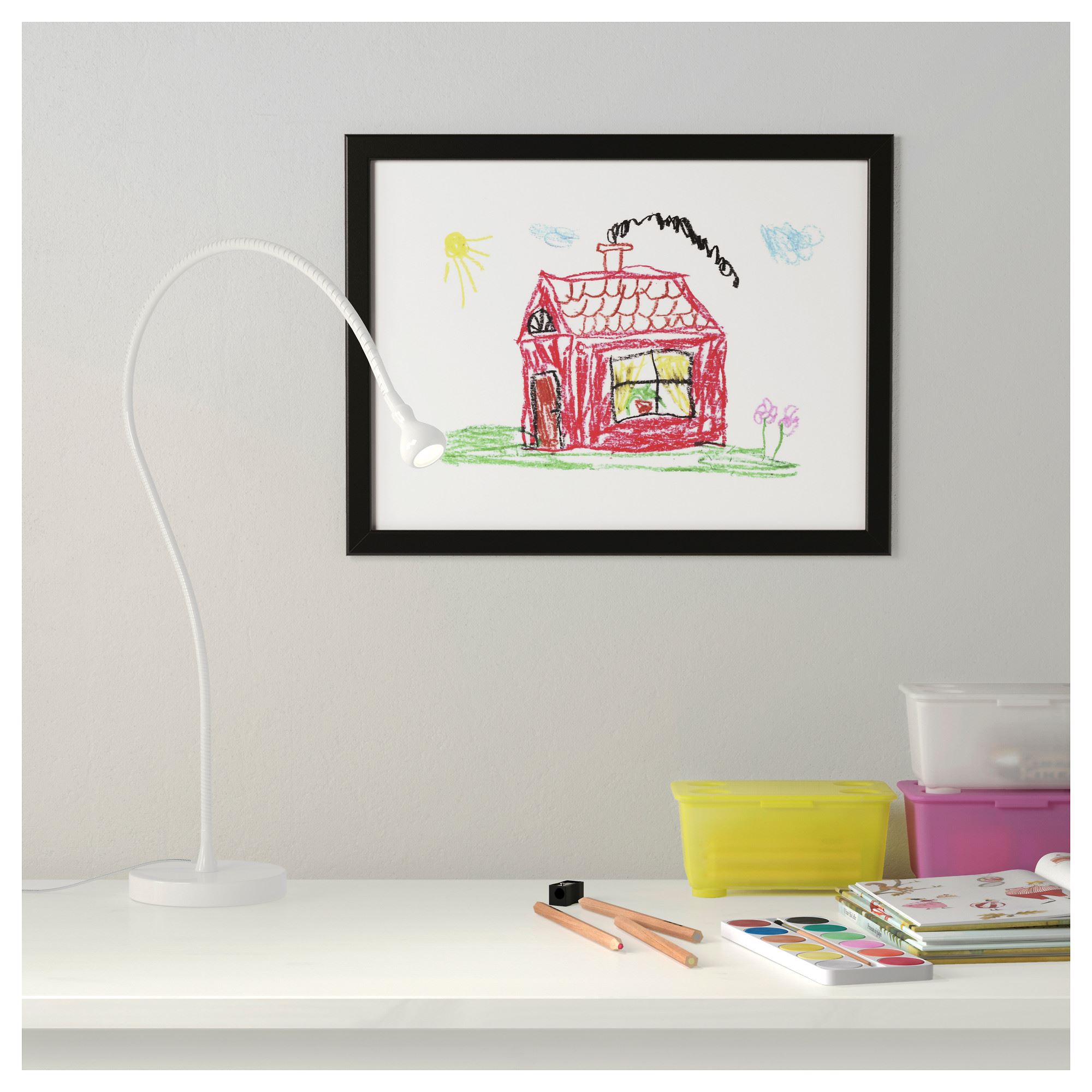 FISKBO IKEA Рамка для фото, чёрный, 30x40 см