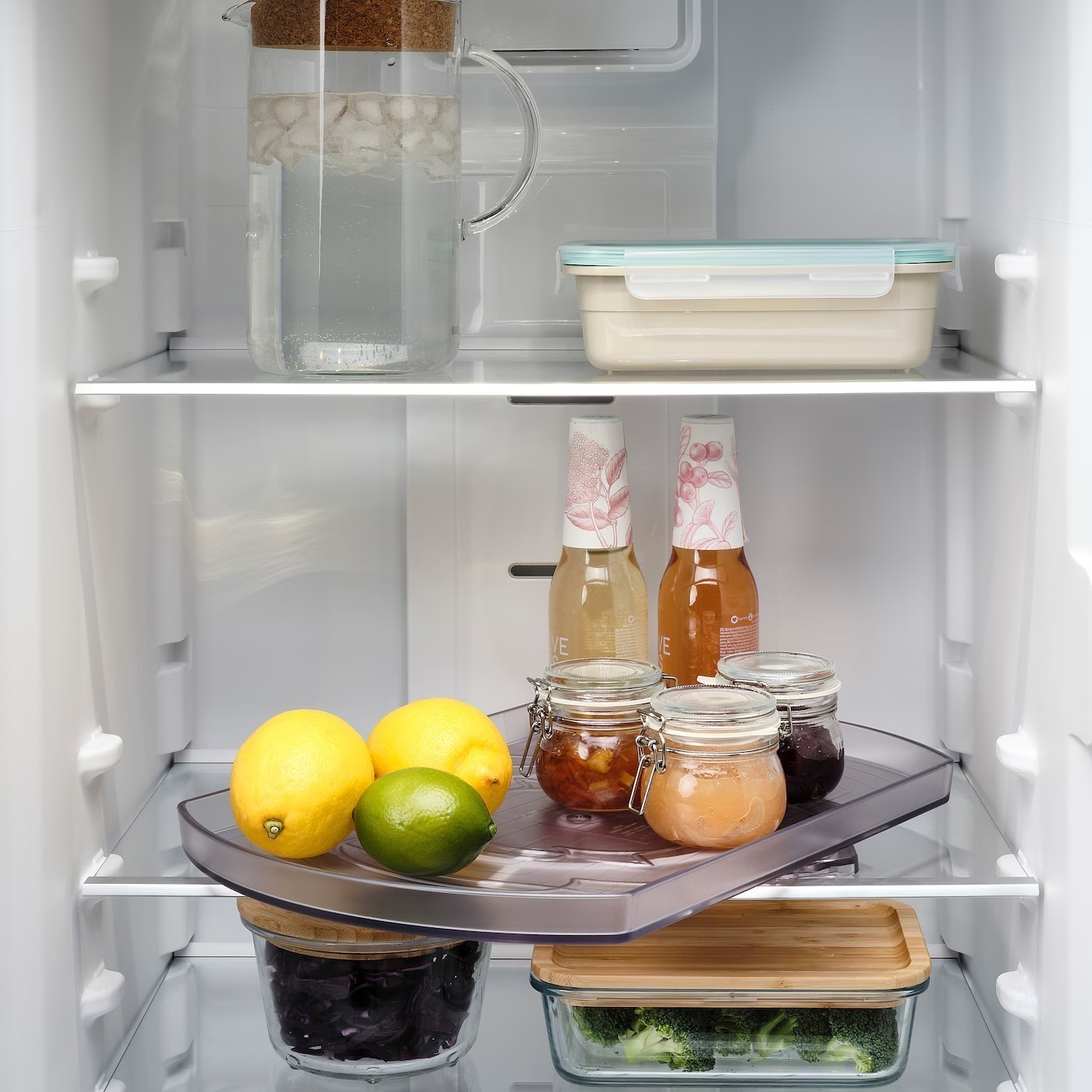 SNURRAD IKEA Вращающаяся подставка, прозрачный