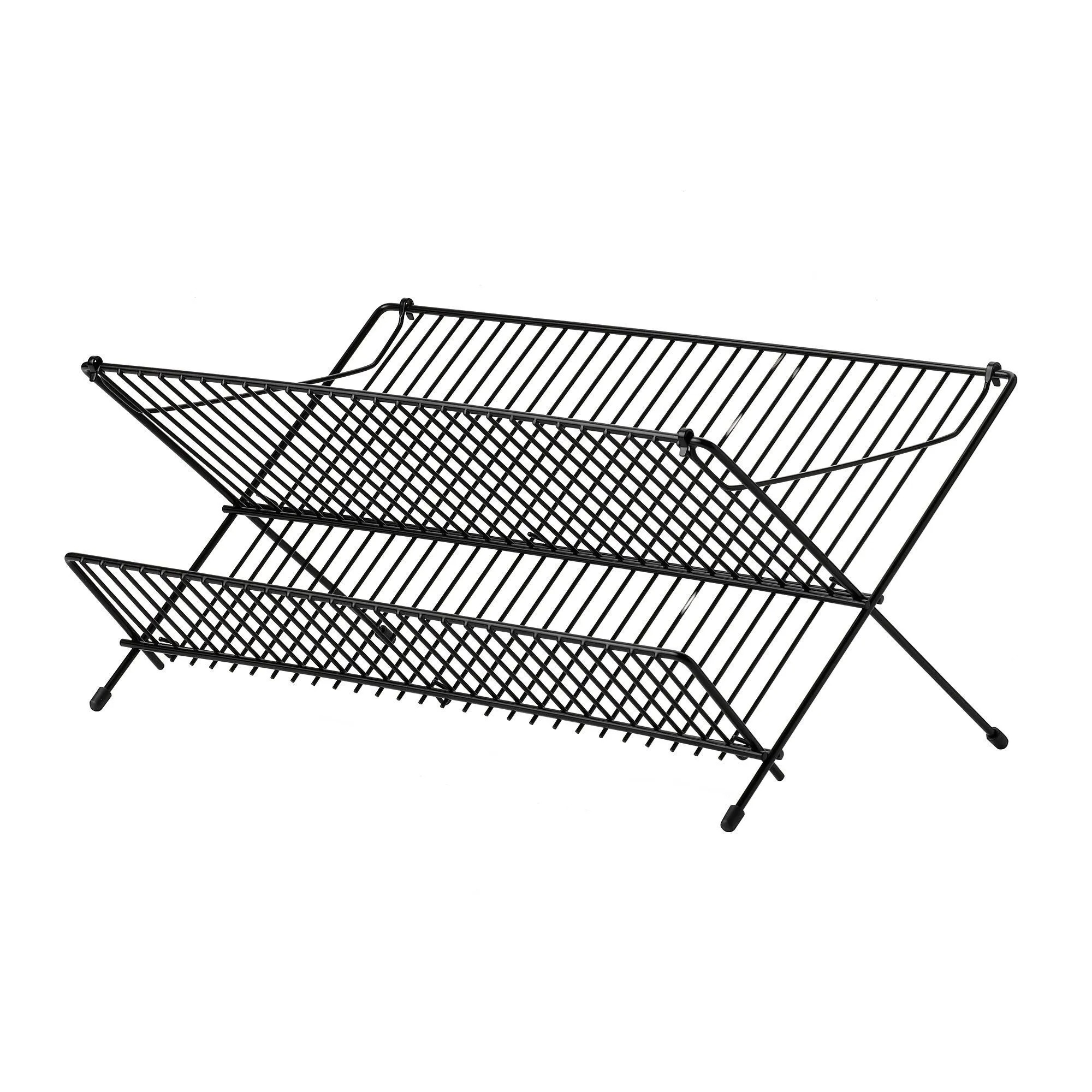 KVOT IKEA Сушилка посудная, 29x48 см, чёрный