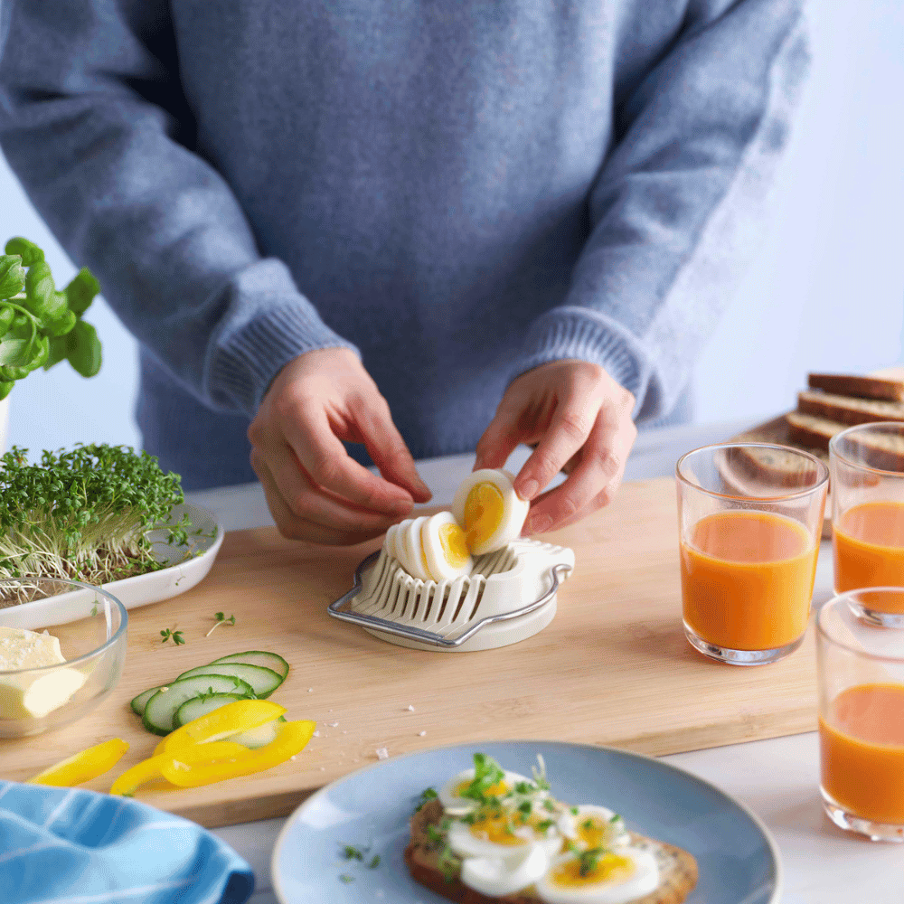 UPPFYLLD IKEA Яйцерезка, белый с оттенком