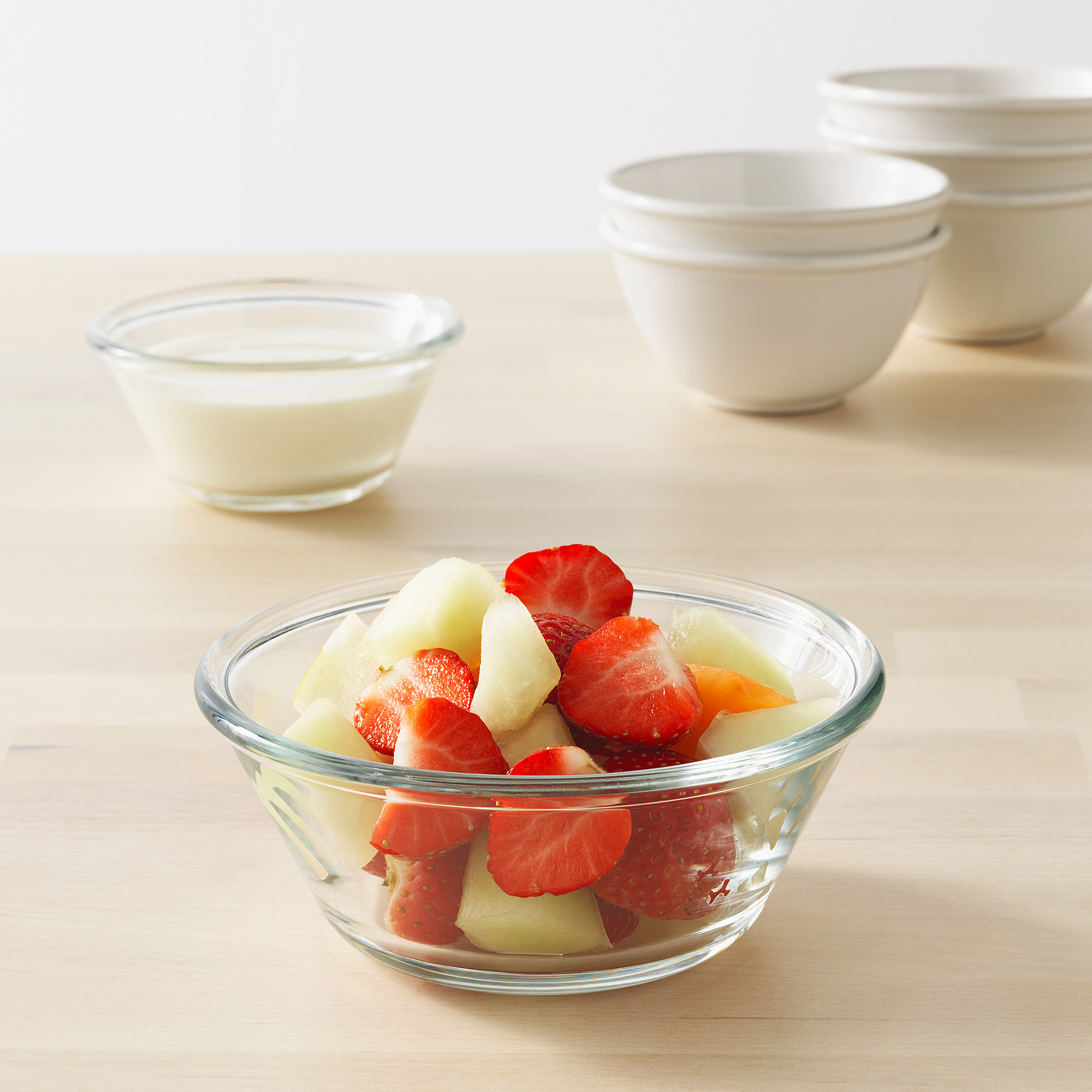 VARDAGEN IKEA Kasa, şəffaf şüşə, 15 sm