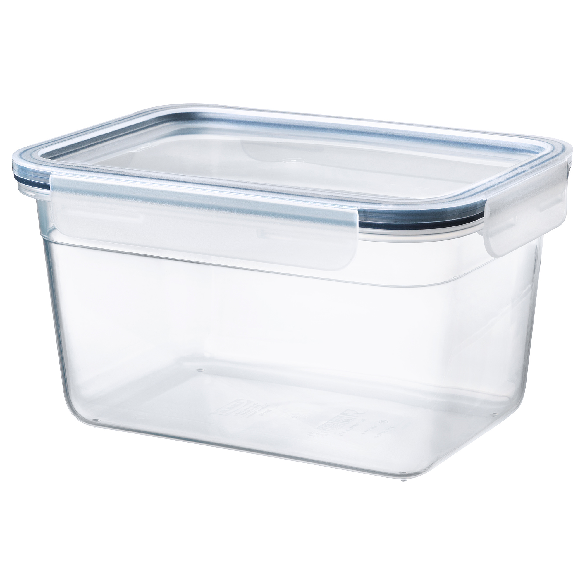IKEA 365+ Qapaqlı saxlama qabı, plastik/plastik, 2 lt, düzbucaqlı