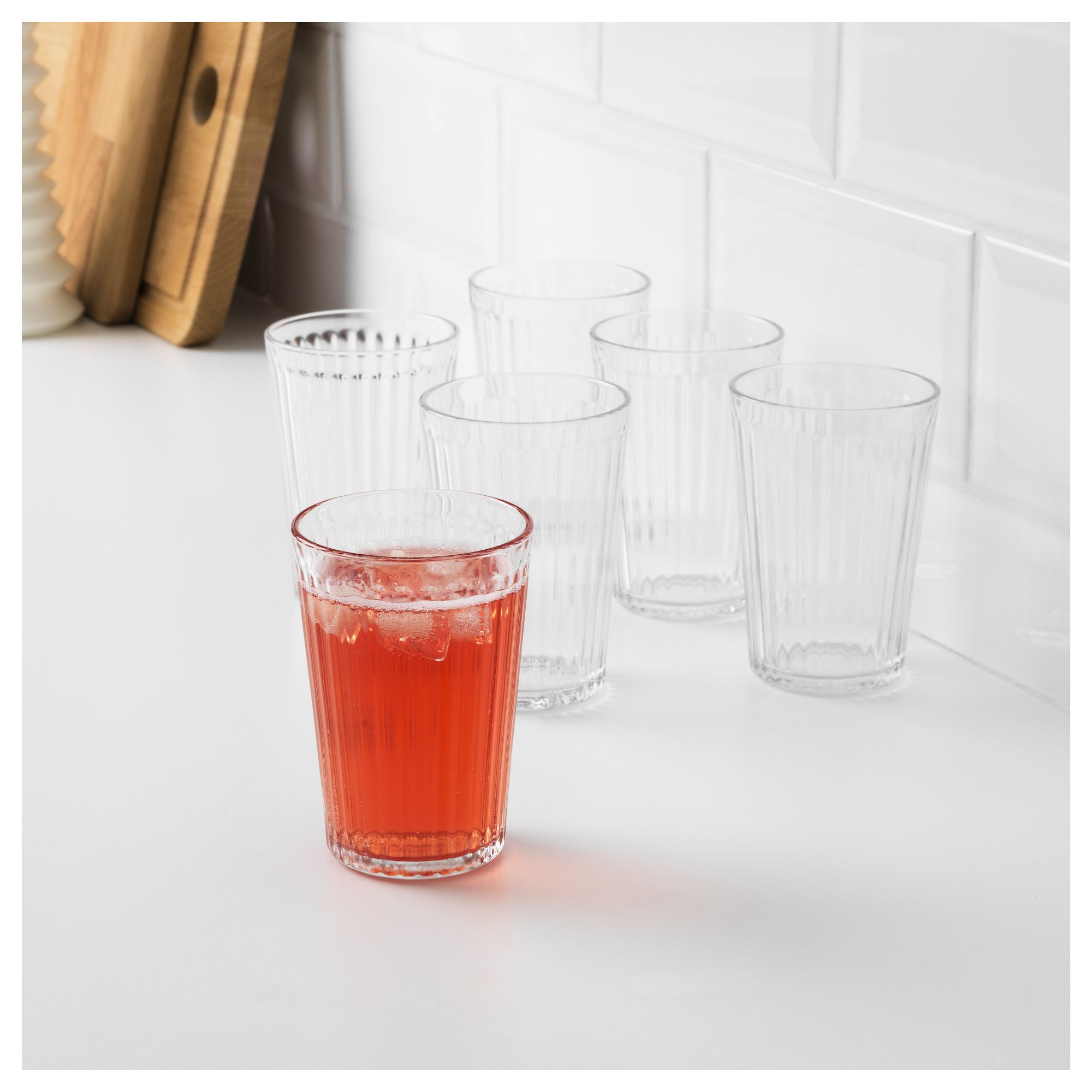 VARDAGEN IKEA Stəkan dəsti, 310 ml, 6 ədəd
