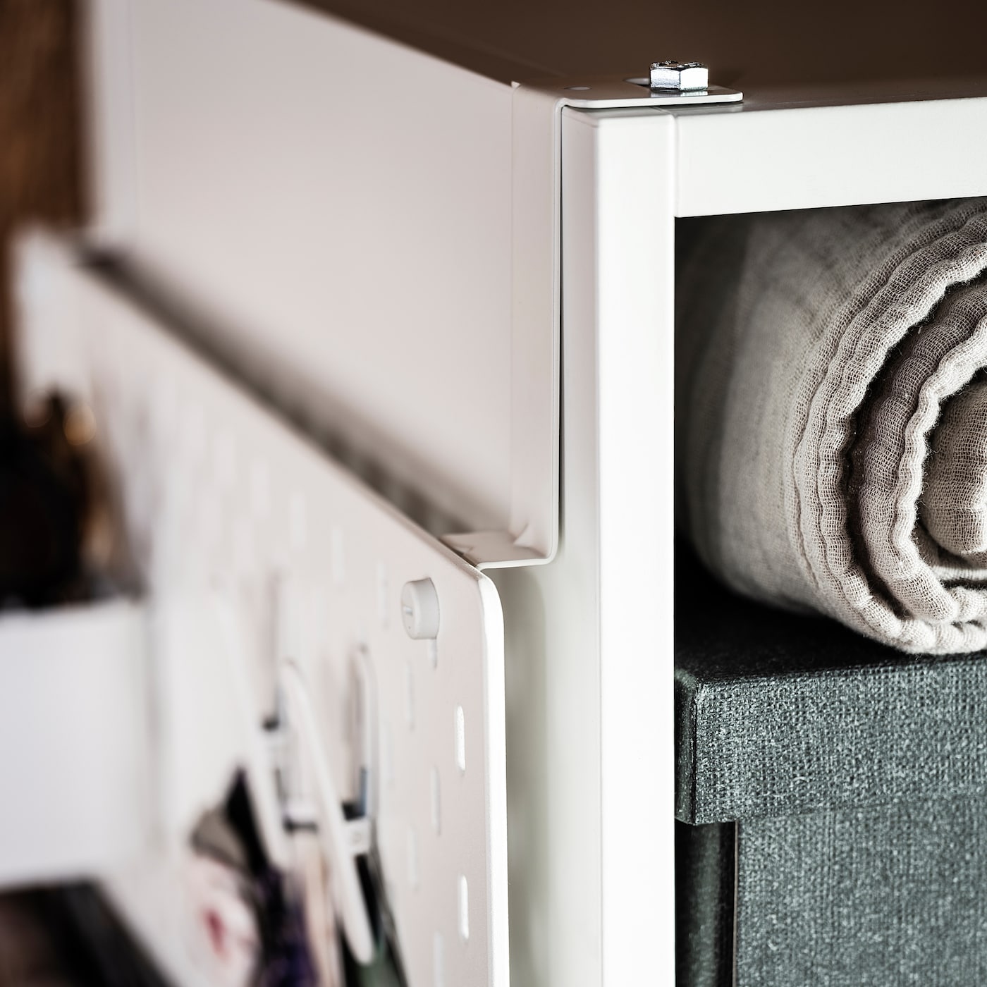 SKADIS IKEA Panel bərkidici, ağ