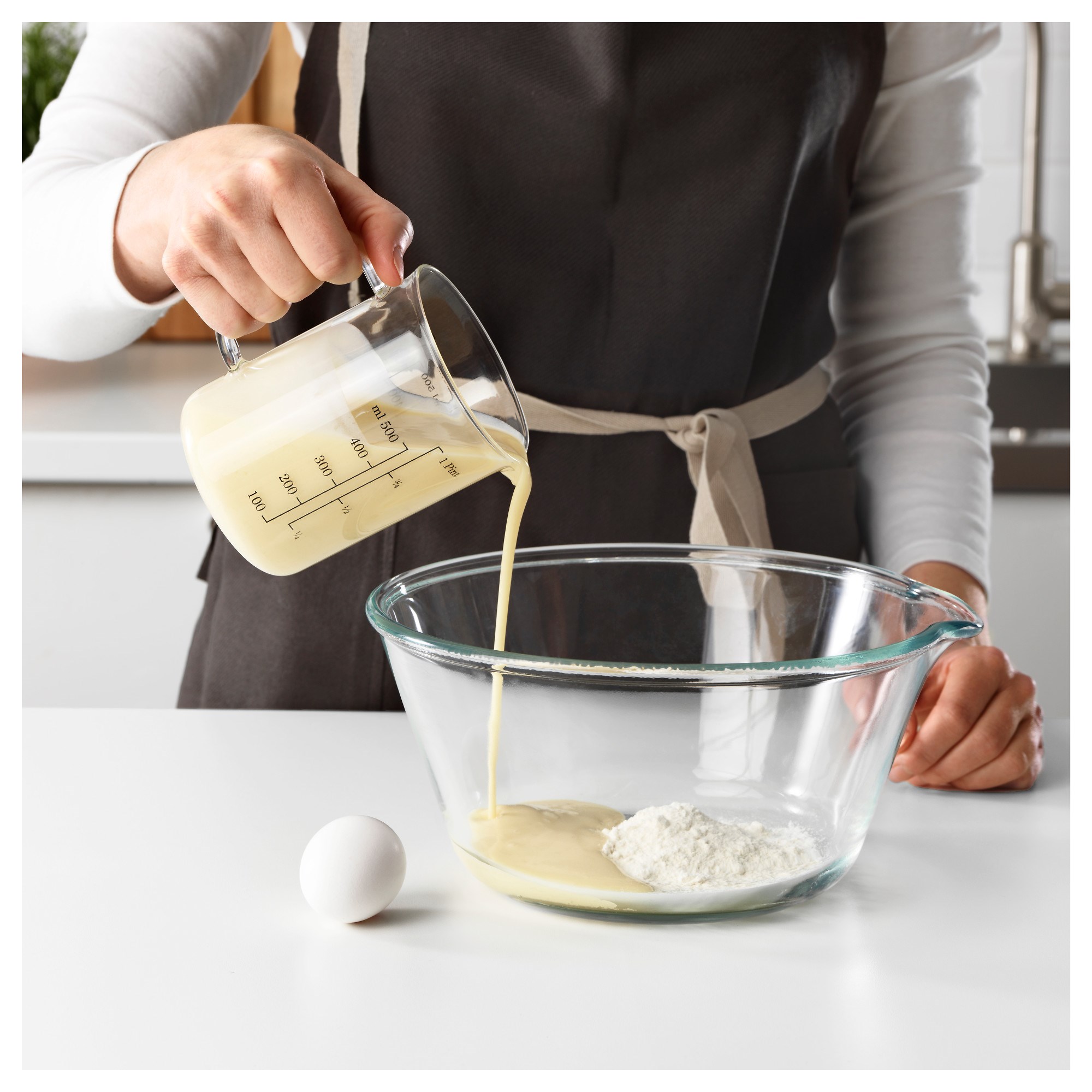 VARDAGEN IKEA Ölçü qabı, şüşə, 0,5 lt.