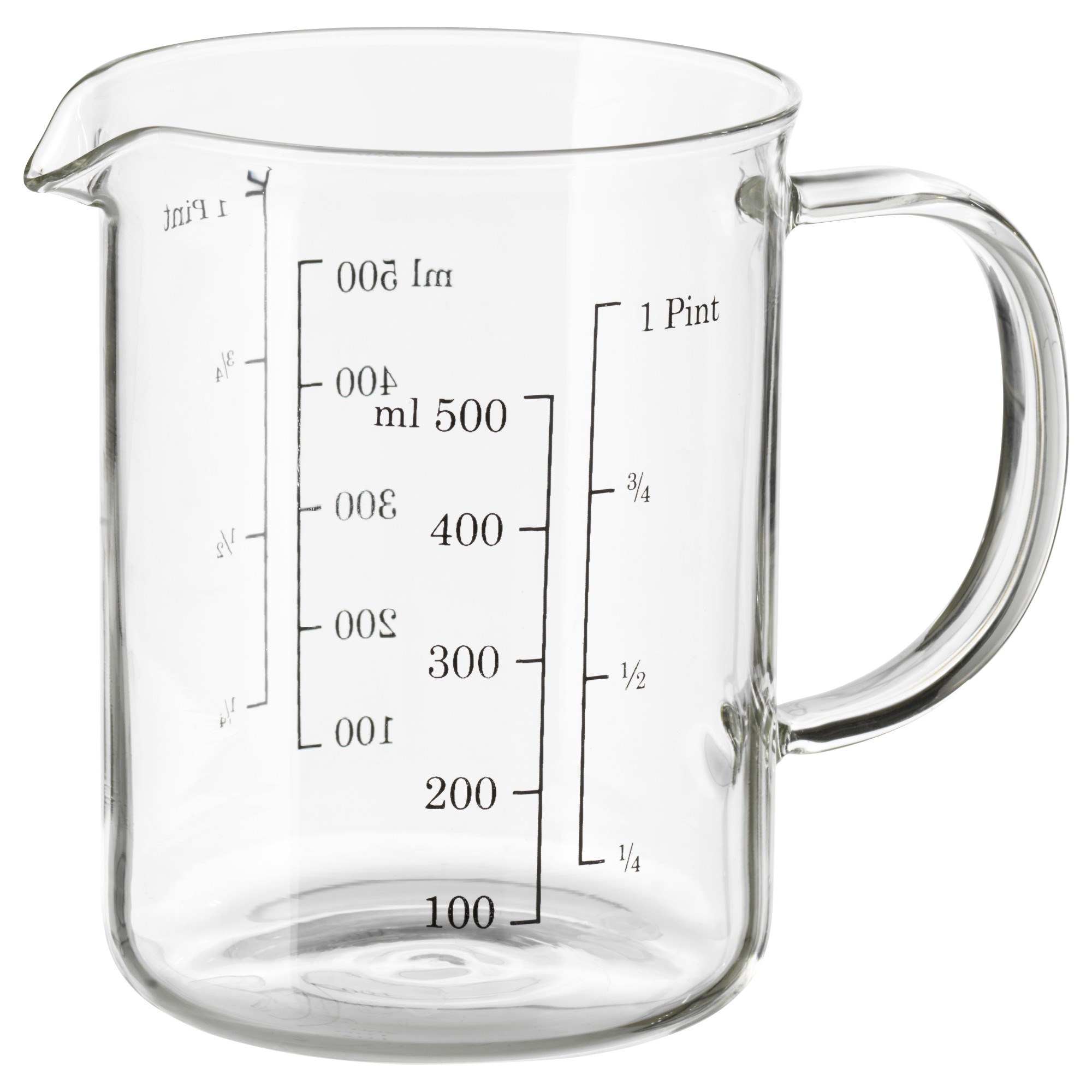 VARDAGEN IKEA Ölçü qabı, şüşə, 0,5 lt.