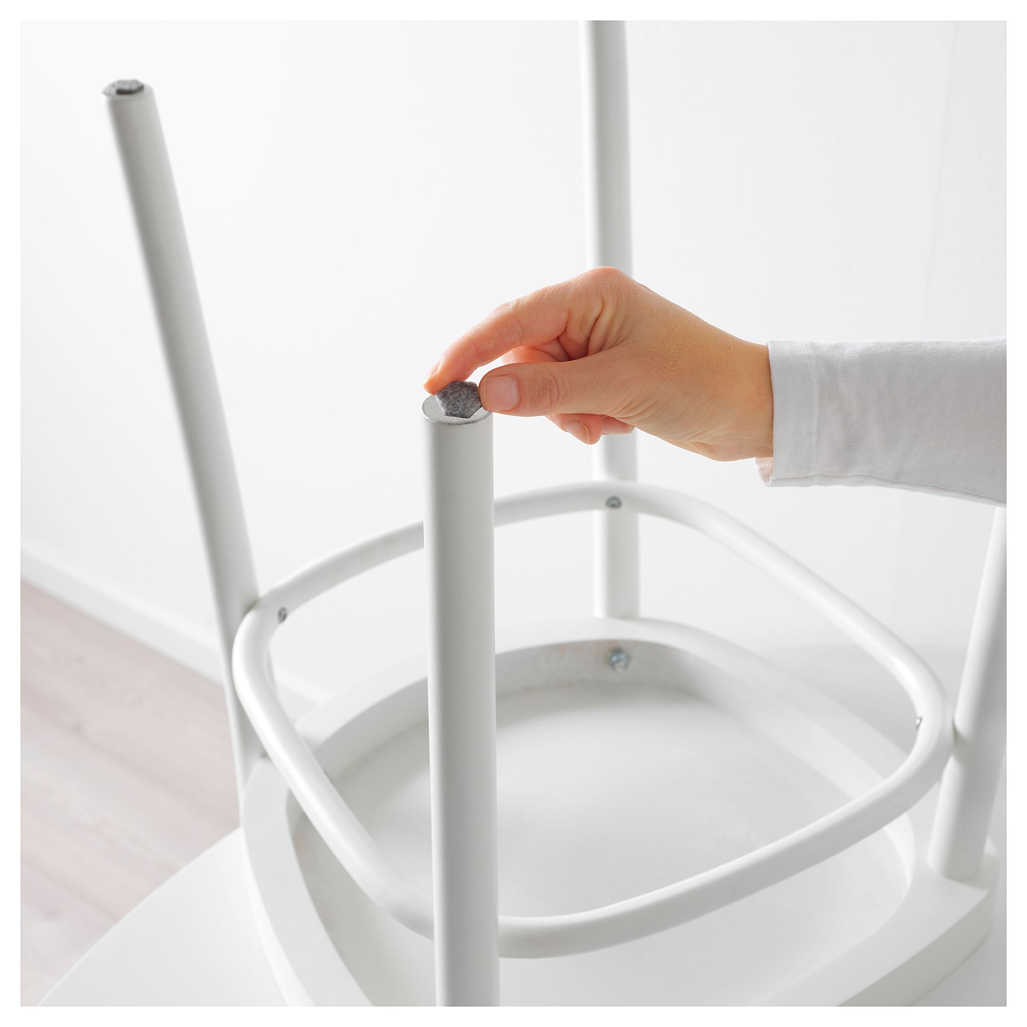 FIXA IKEA ФИКСА Mebel ayaqları üçün stiker, 20 əd., boz