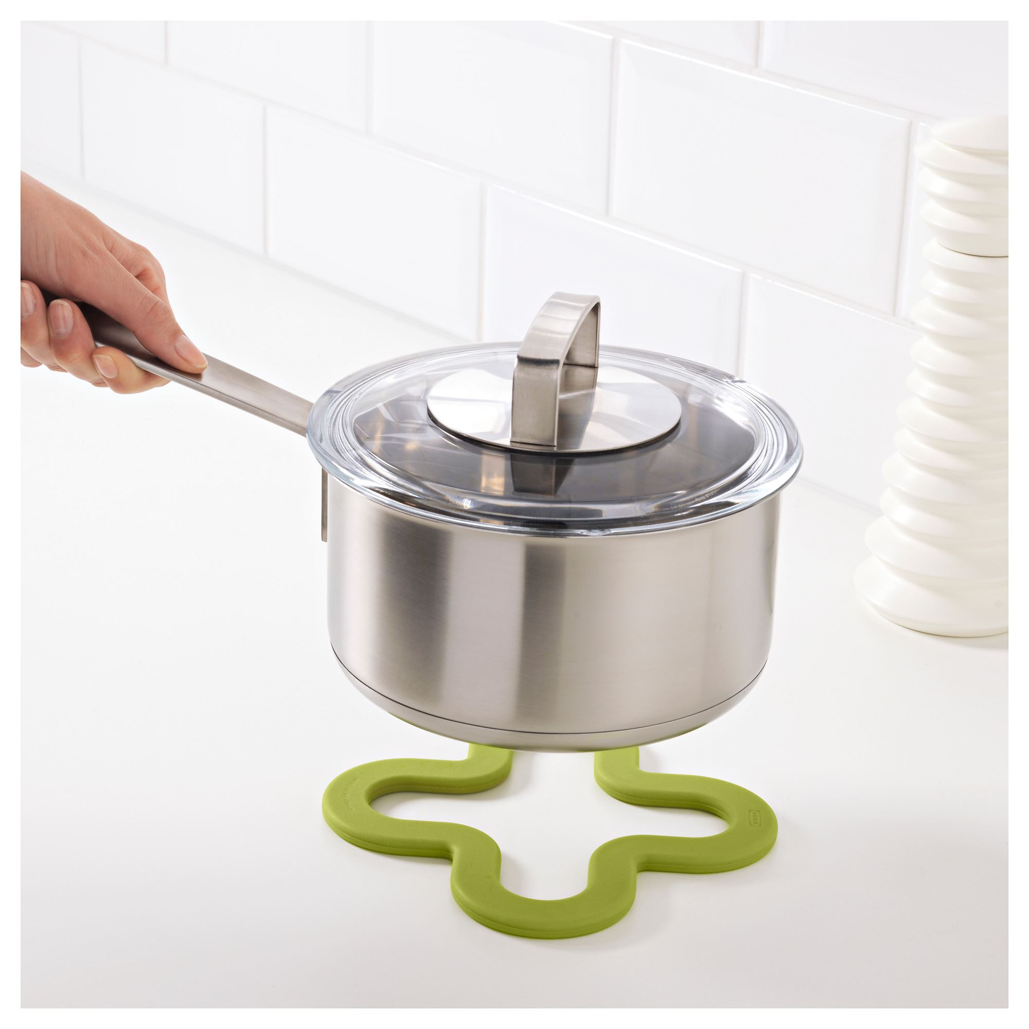 ЛАГГ IKEA подставка зеленый