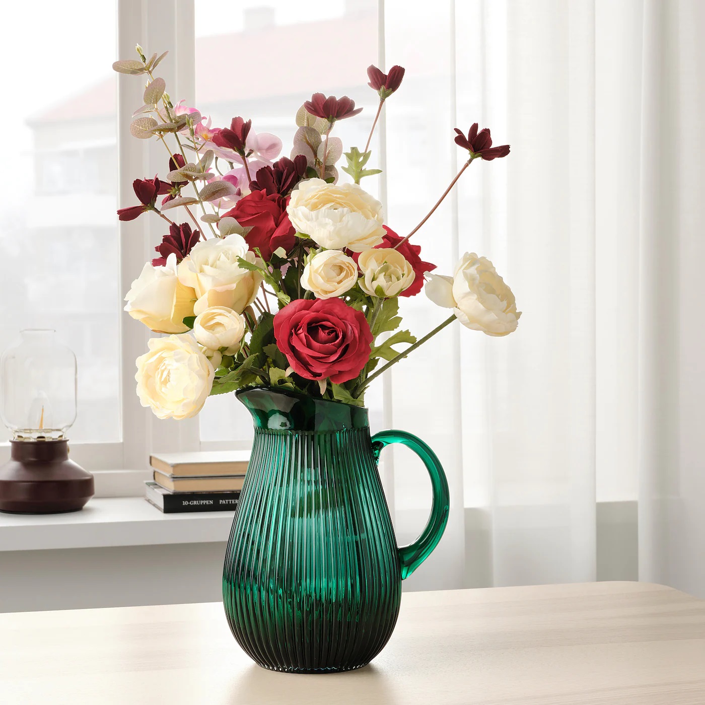 SALLSKAPLIG IKEA СЭЛЛЬСКАПЛИГ Qrafin, yaşıl, 2 lt.