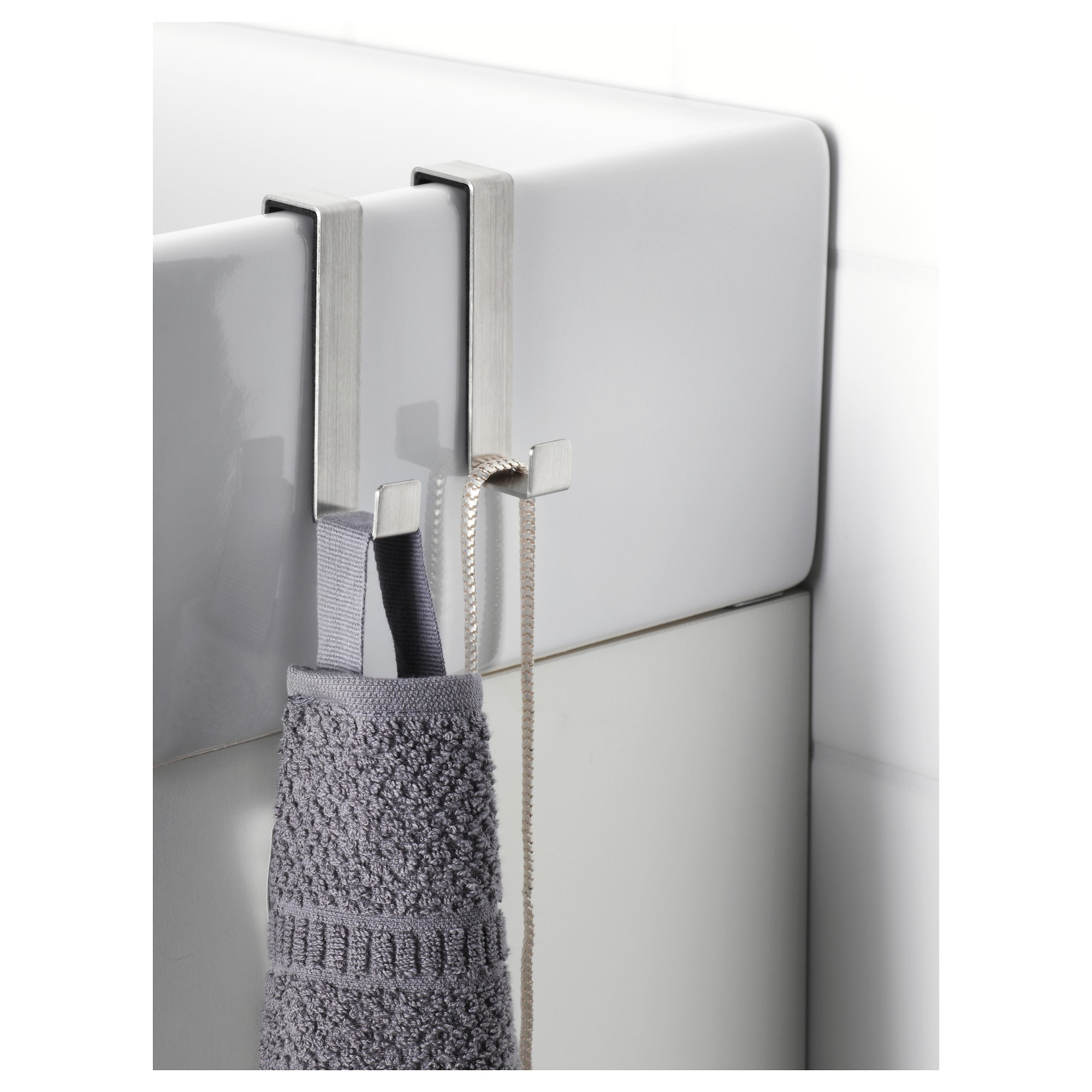 LILLANGEN IKEA Qarmaq, paslanmaz polad, 8,3 sm, 2 ədəd