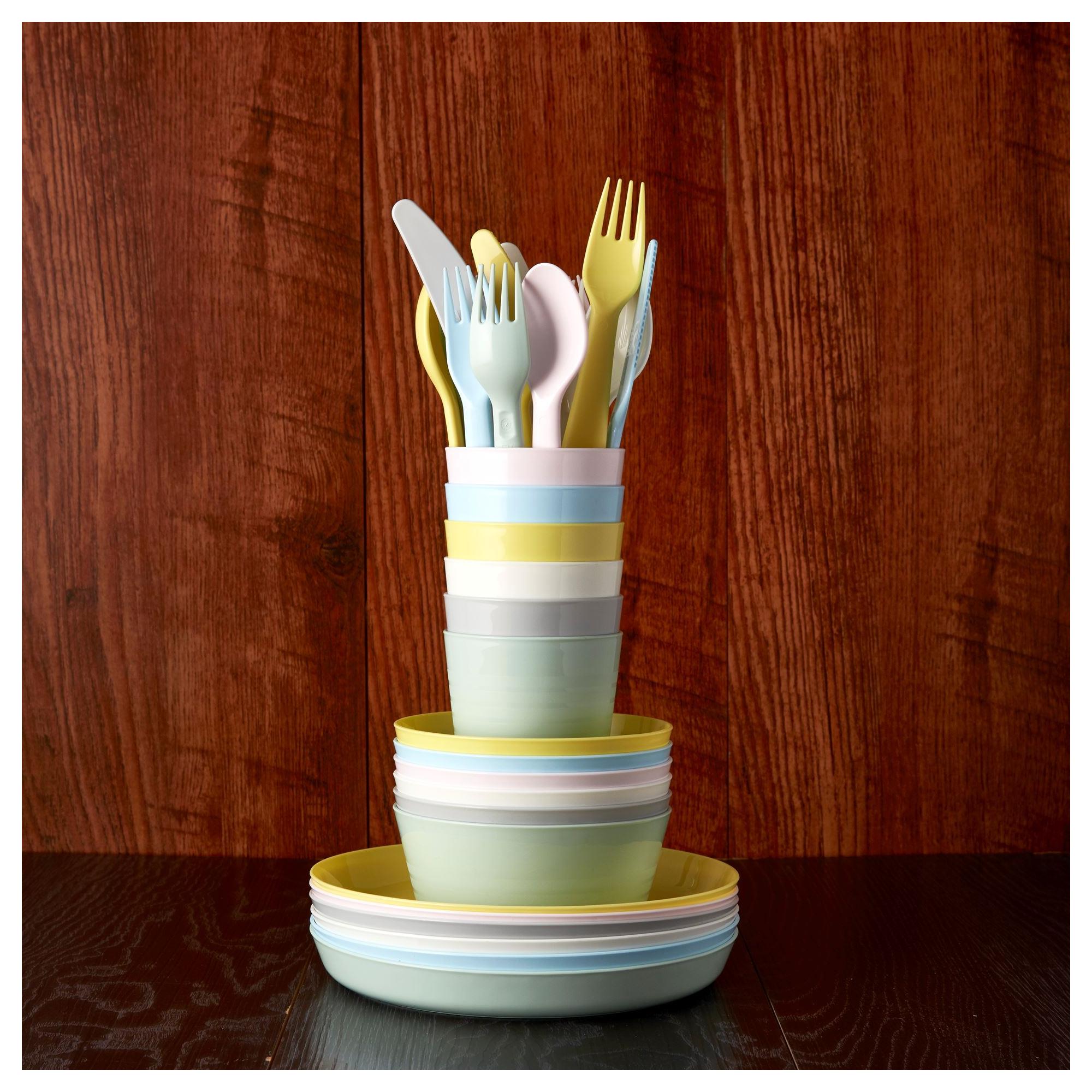 KALAS IKEA Uşaq stəkan dəsti, 230 ml, pastel tonlar, 6 ədəd