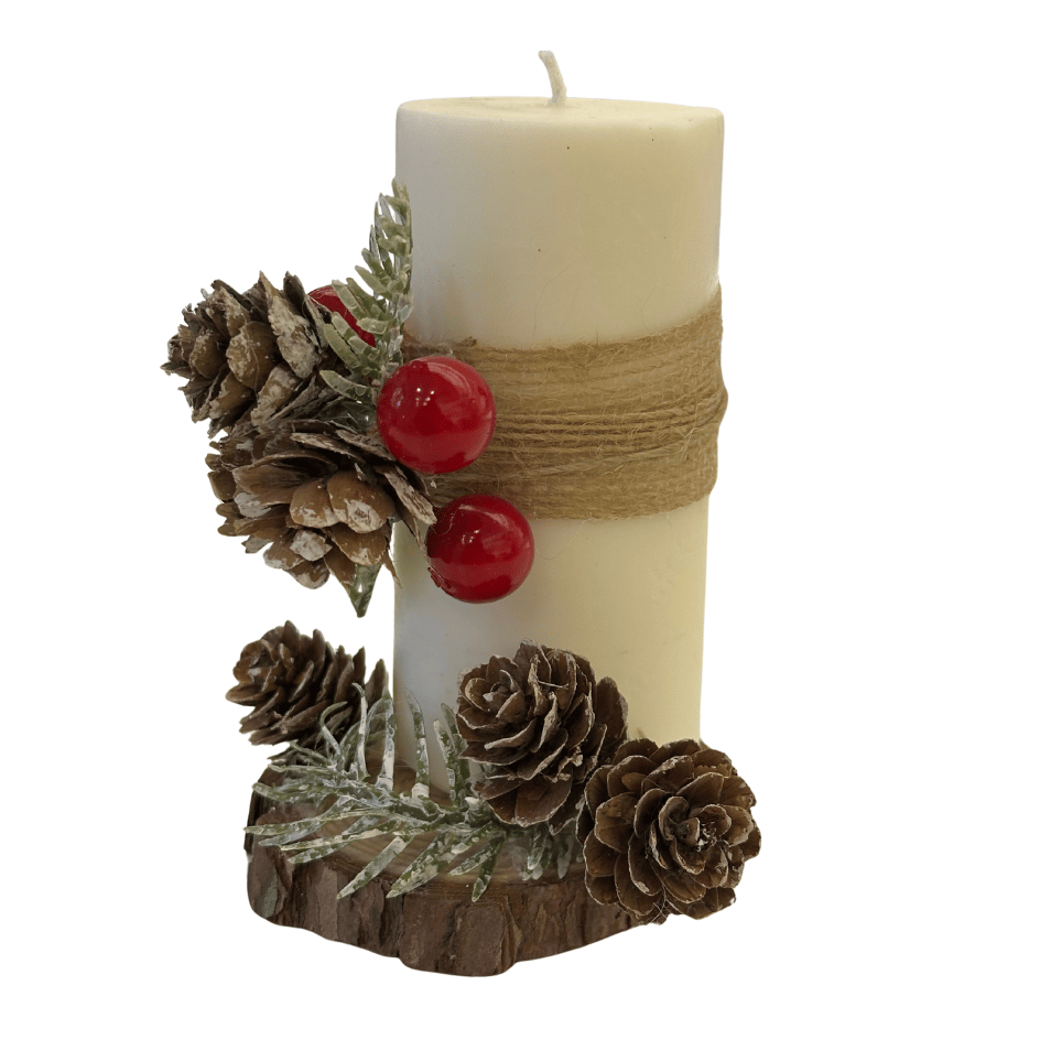 VINTER SCANDI şam, ağ, 5 sm