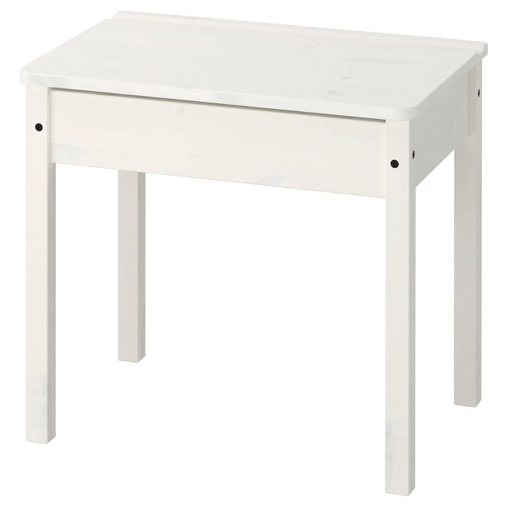 SUNDVIK IKEA Uşaq masası, ağ, 58x45 sm