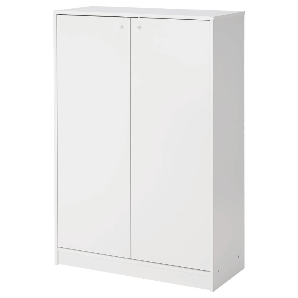 KLEPPSTAD IKEA Ayaqqabi dolabi, saxlama sistemi, ag, 80x35x117 sm