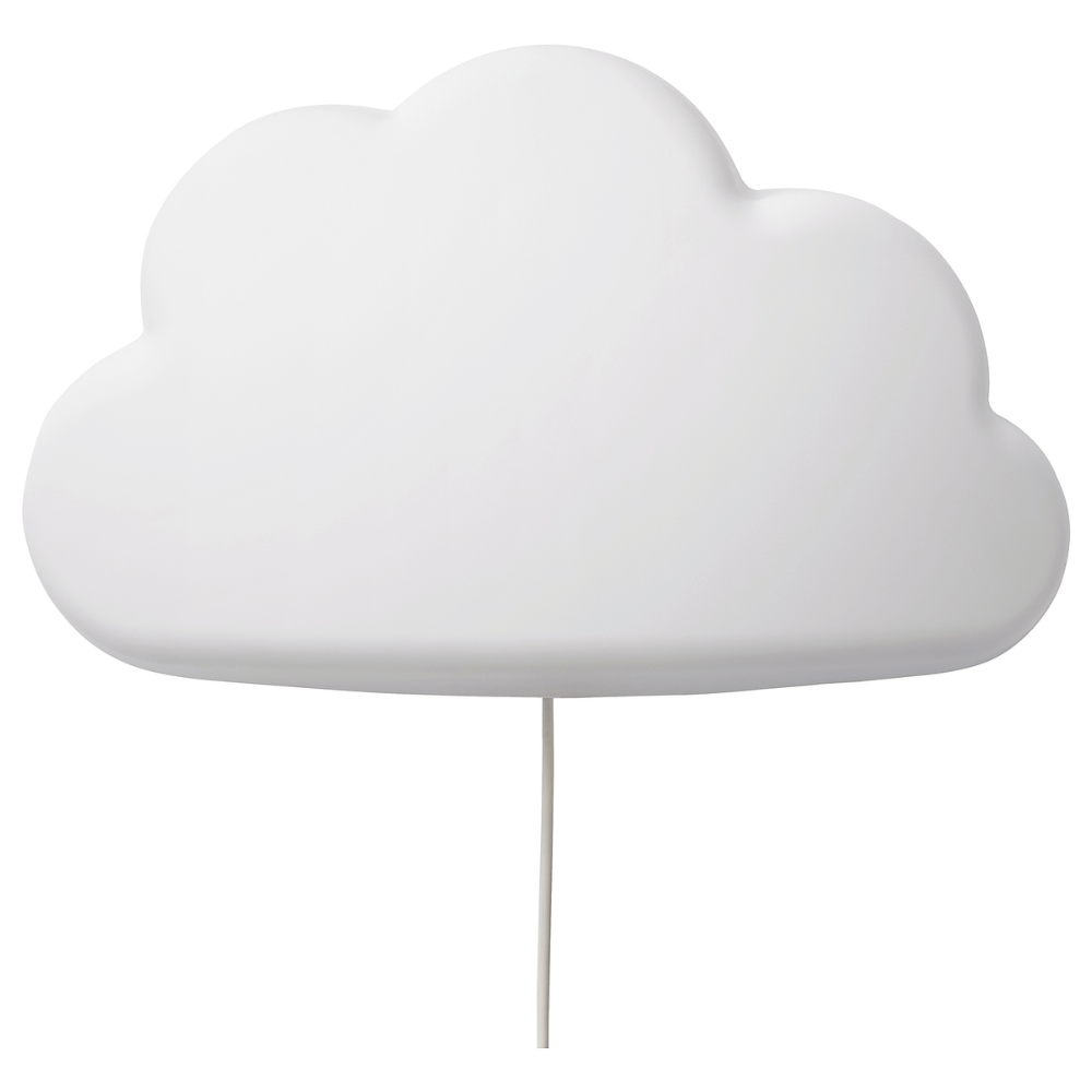 UPPLYST IKEA Divar lampası, ağ bulud