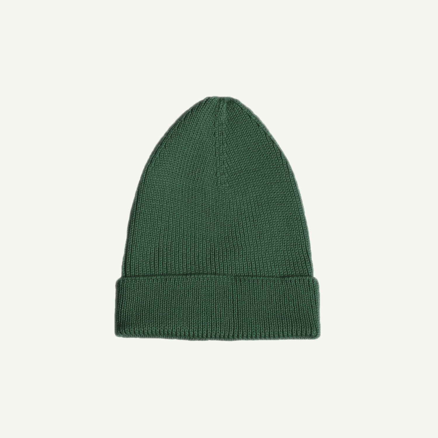 Шапка с отворотом green