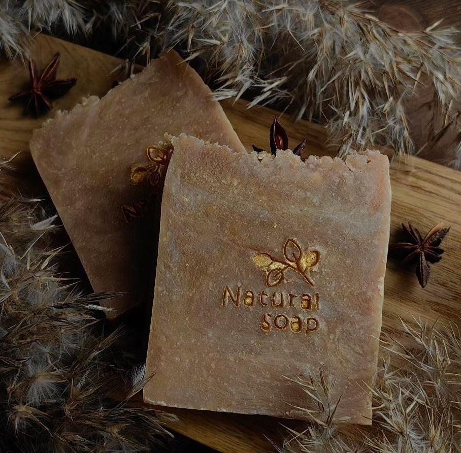 Мыло на красном вине со специями "Глинтвейн"