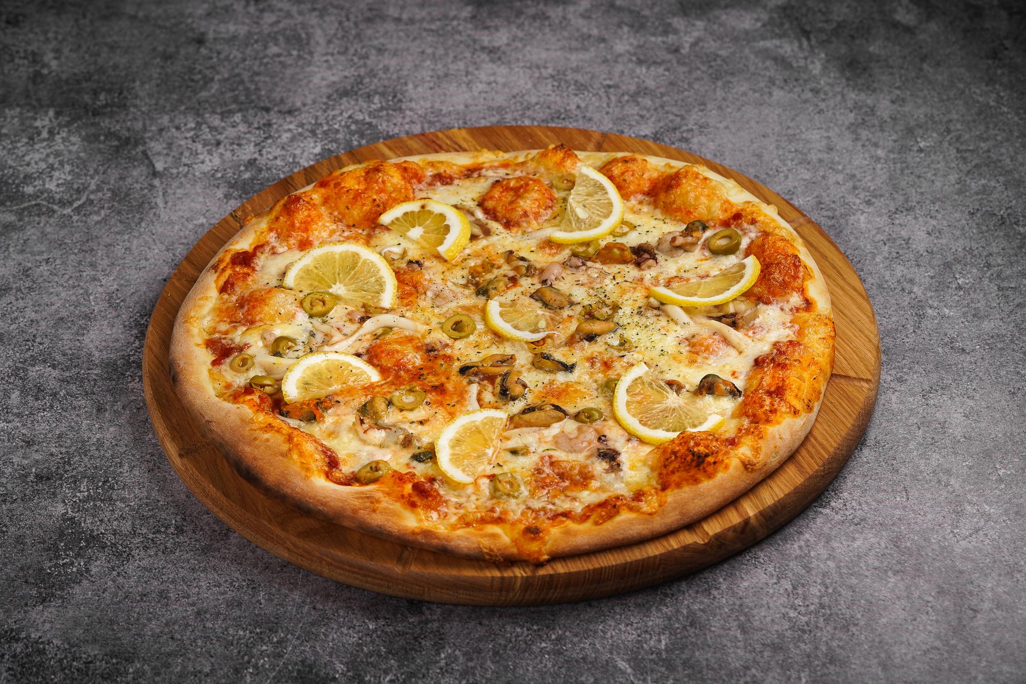 Пицца "Морепродукты"