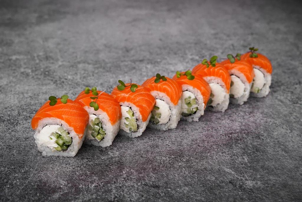 Ролл "Филадельфия с лососем"