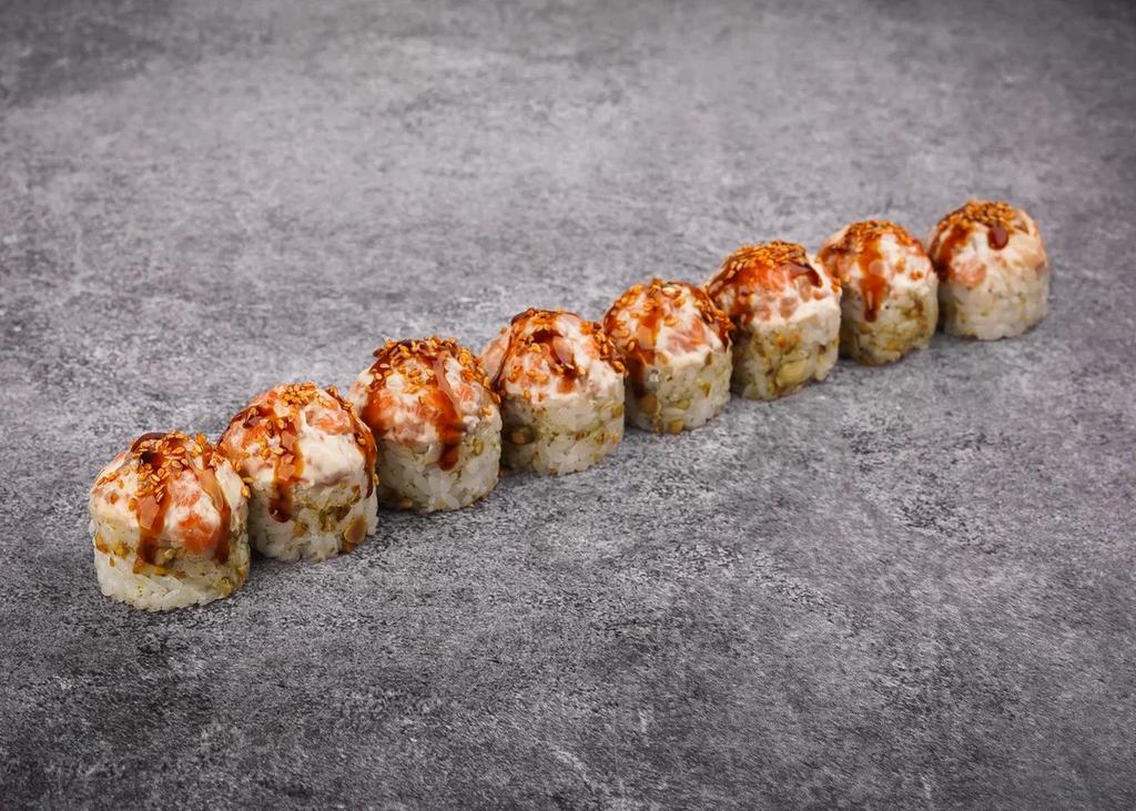 Запеченный лосось/том-кха