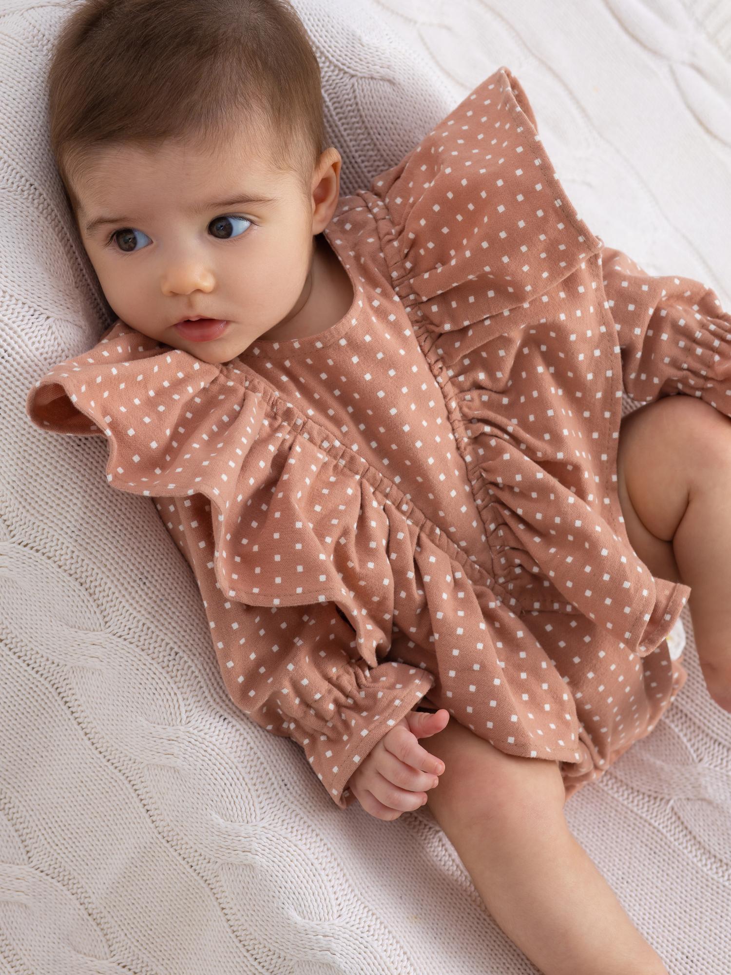 Теплый боди для девочек