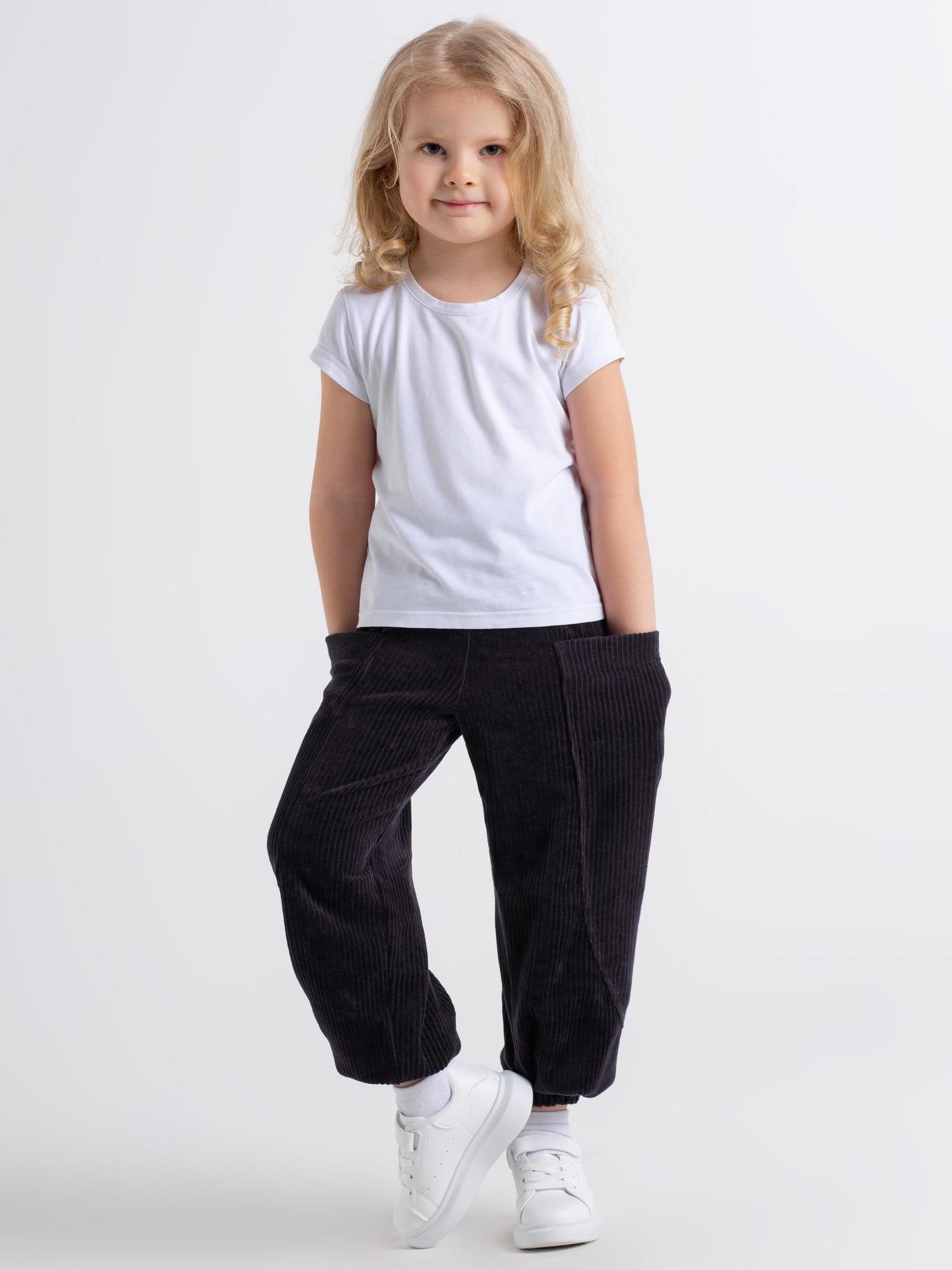 Вельветовые брюки "Графит"