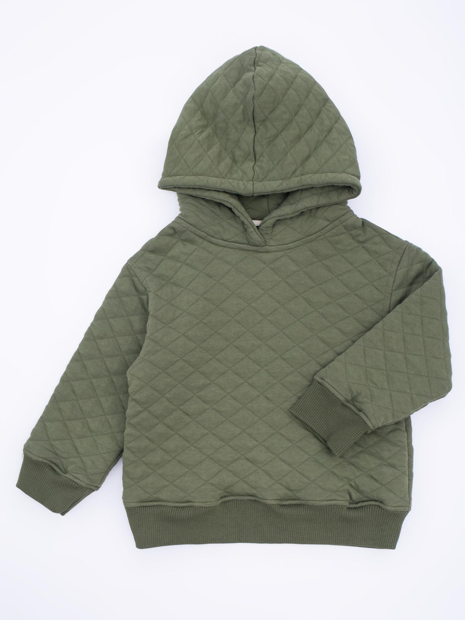 Теплое Худи - Зеленый